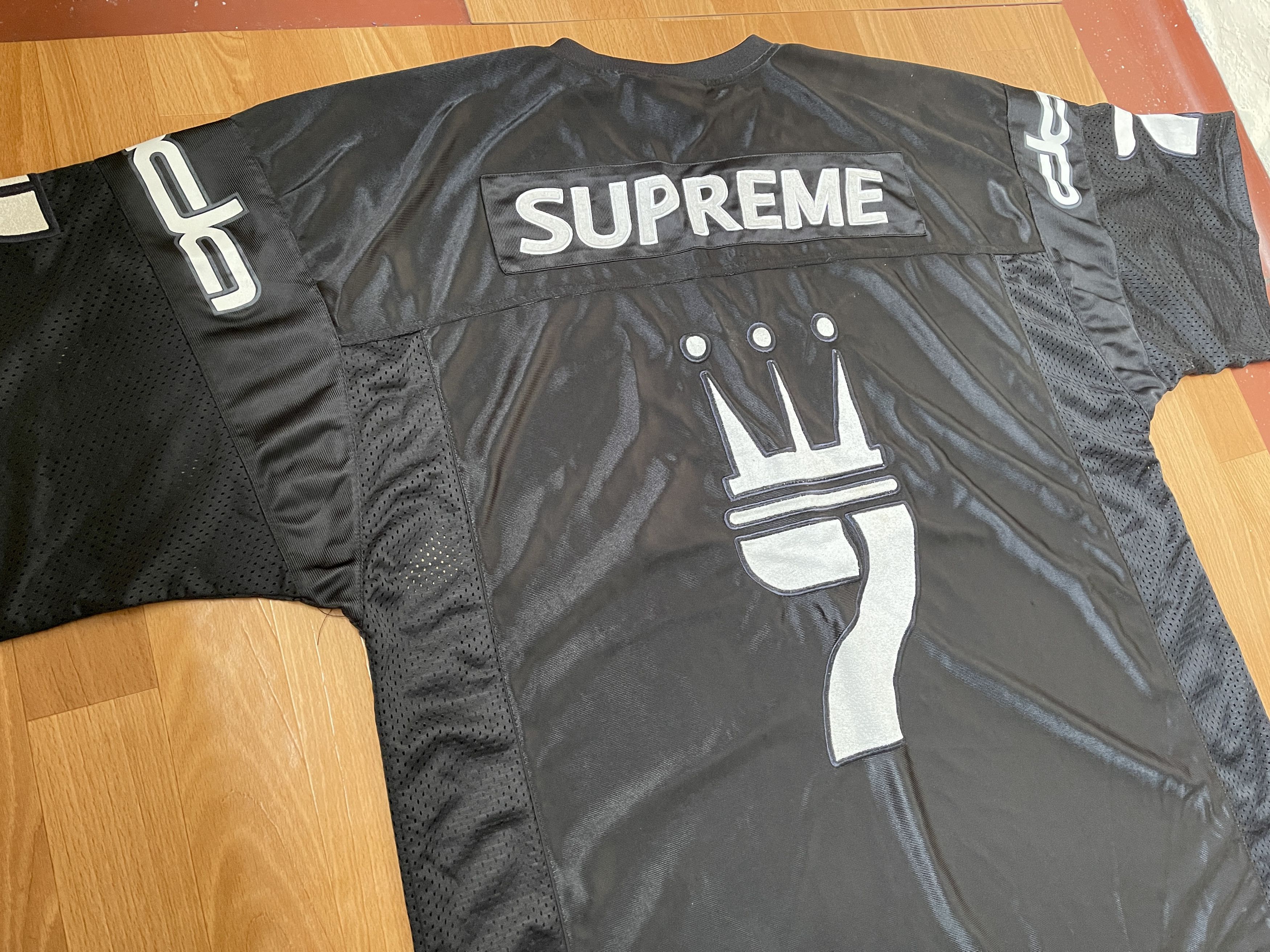 Damani Dada Damani Dada Supreme jersey, vintage hip-hop t-shirt, 90s 3XL Size US XXL / EU 58 / 5 - 8 Thumbnail