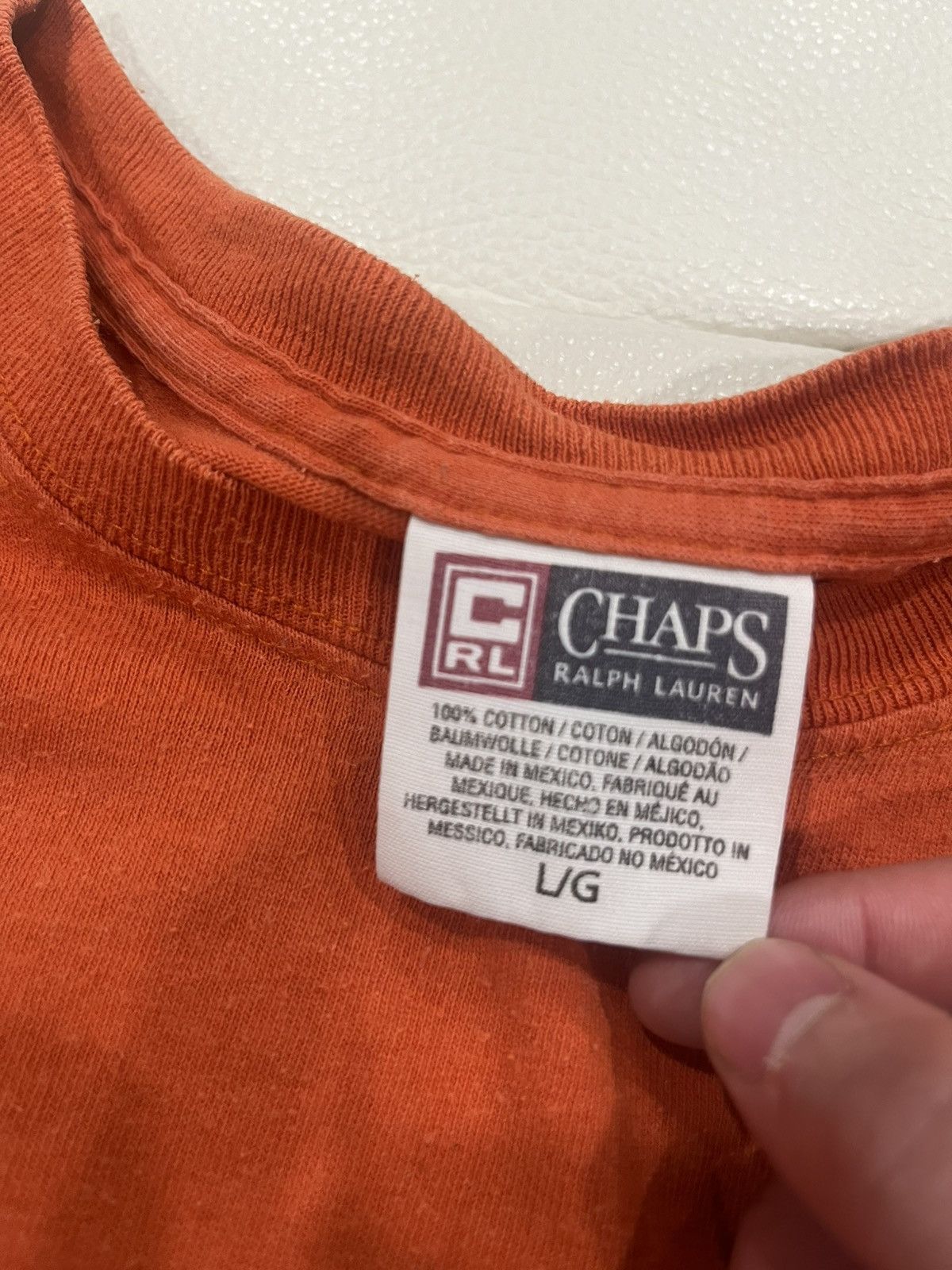 Chaps Ralph Lauren Vintage Ralph Lauren Chap T-Shirt Size US L / EU 52-54 / 3 - 4 Thumbnail