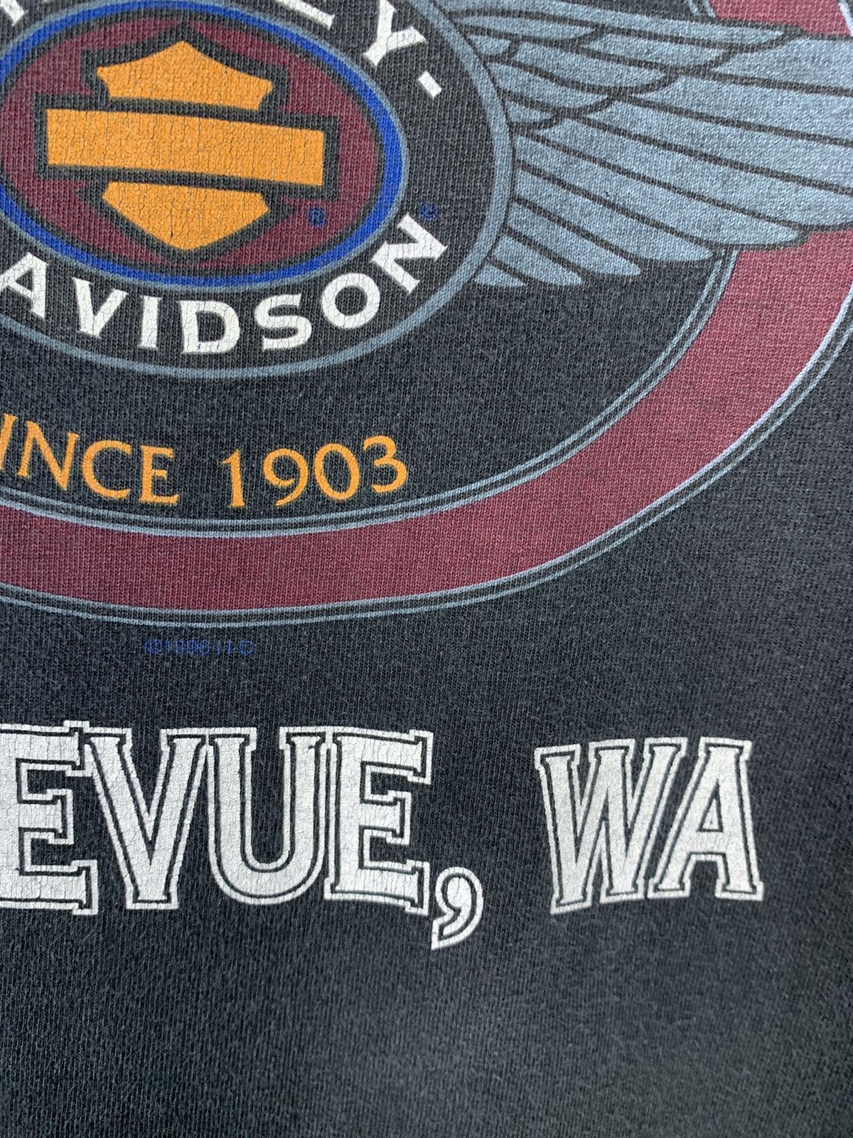 Harley Davidson × Vintage Vintage 90s Harley Davidson Faded Single Stitch T-shirt Size US XL / EU 56 / 4 - 22 Thumbnail
