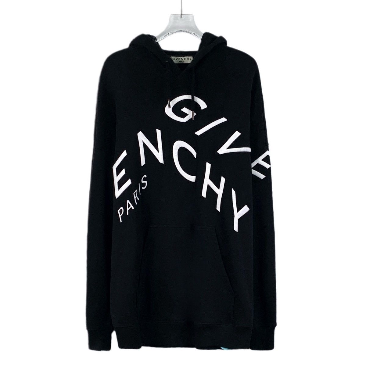 Givenchy Givenchy Hooded Drawstring Long Sleeve Sweatshirt K26WX Size US L / EU 52-54 / 3 - 1 Thumbnail