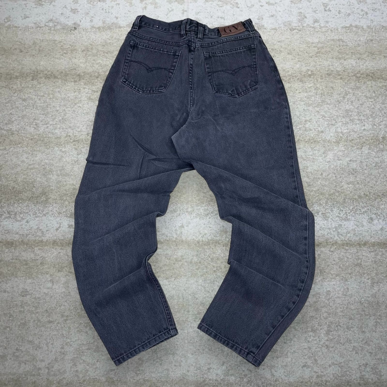 Gloria Vanderbilt Vintage Y2K Gloria Vanderbilt Jeans 28x30 Relaxed Fit Black Size 36" / US 14 / IT 50 - 1 Thumbnail