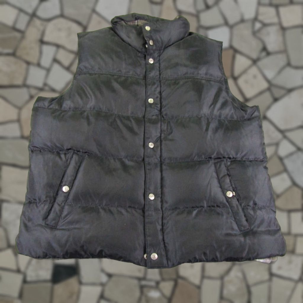 J.Crew VINTAGE J.CREW Vest Mens Large Black Puffer Down Quilted Zip Front Wind-Resistant Pocketed Size US L / EU 52-54 / 3 - 1 Thumbnail