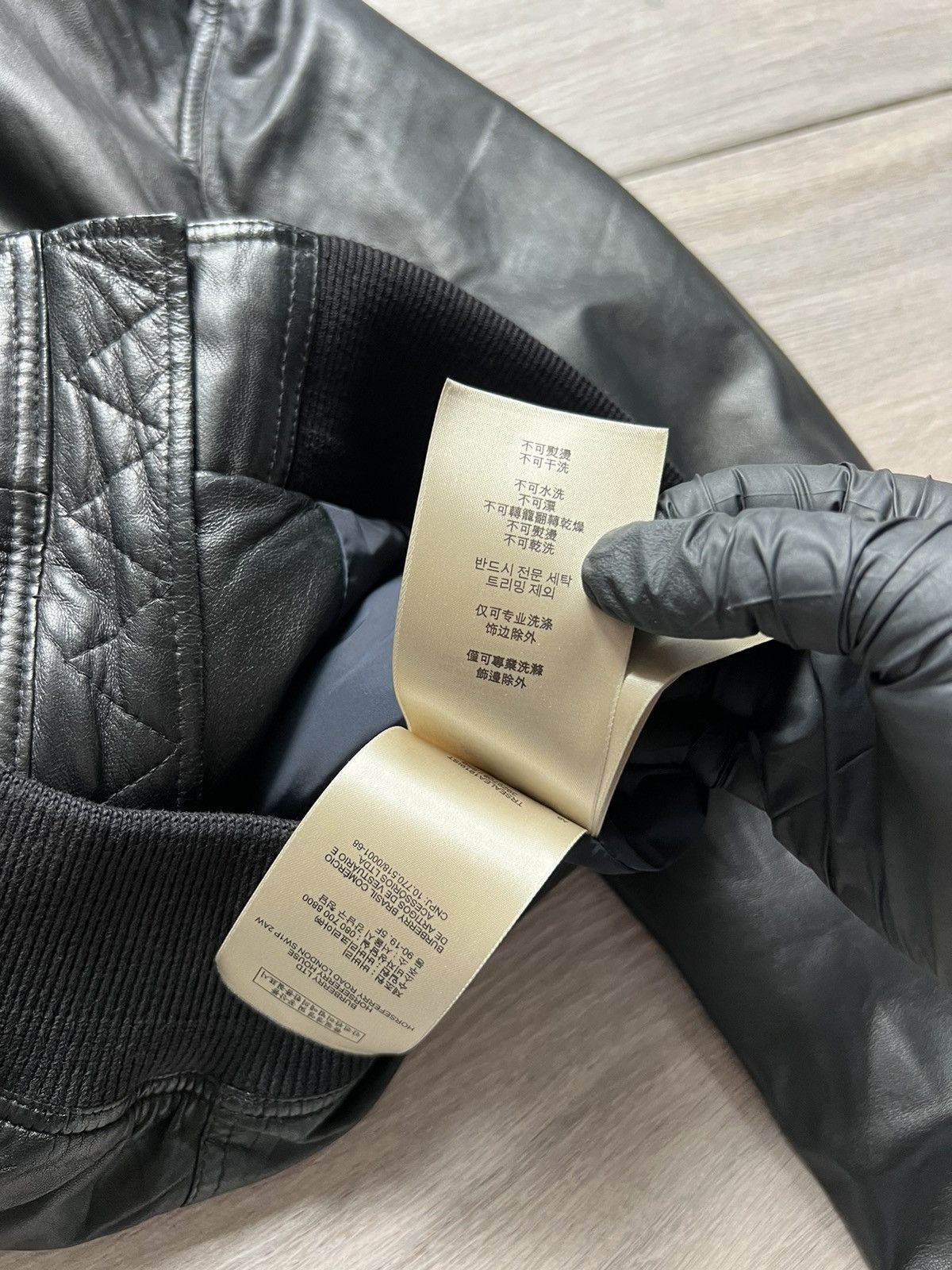 Burberry Burberry Brit Leather Black Jacket XS Size US XS / EU 42 / 0 - 18 Thumbnail