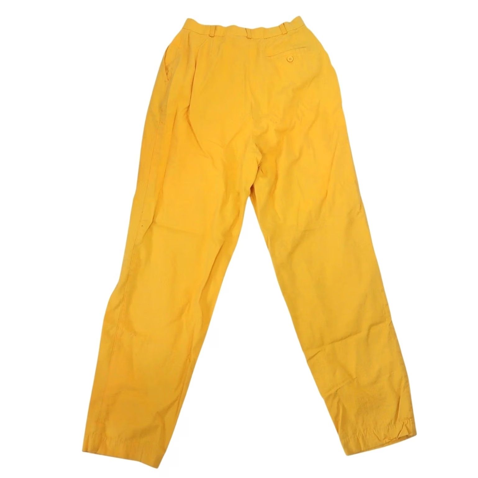 Vintage VINTAGE 80s Condor Mustard Yellow High Rise Tapered Straight Leg Pants 26" Womens Size 28" / US 6 / IT 42 - 3 Thumbnail