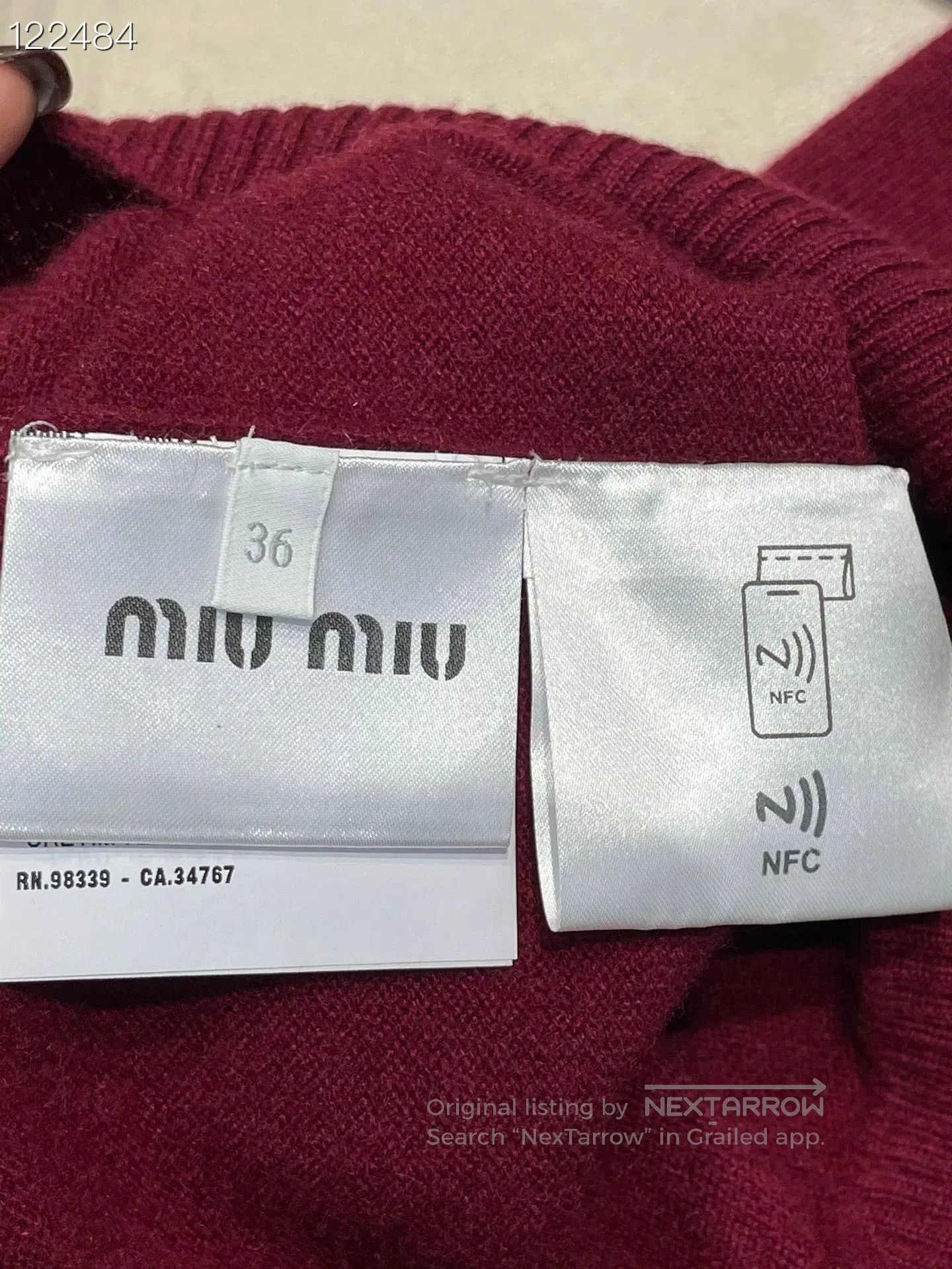 Miu Miu Miu Miu 2024 Cashmere Knit Short. Size XS / US 0-2 / IT 36-38 - 5 Thumbnail