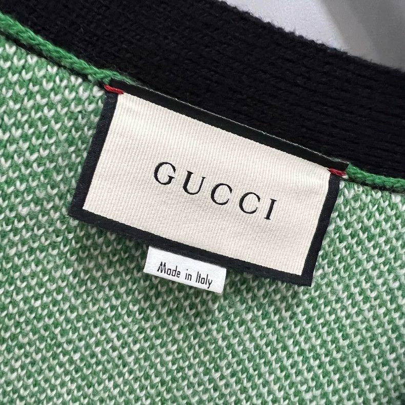 Gucci GucciTiger-headed viper printed knitted cardigan jacket 250 Size US XXL / EU 58 / 5 - 5 Thumbnail