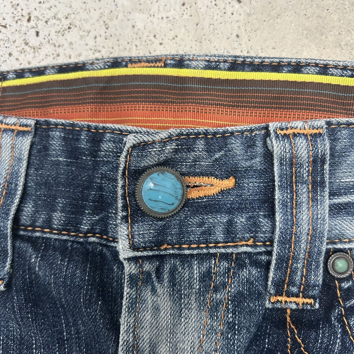 Edwin Flare Edwin 503 Faded Washed Jeans Distressed Size US 30 / EU 46 - 7 Thumbnail