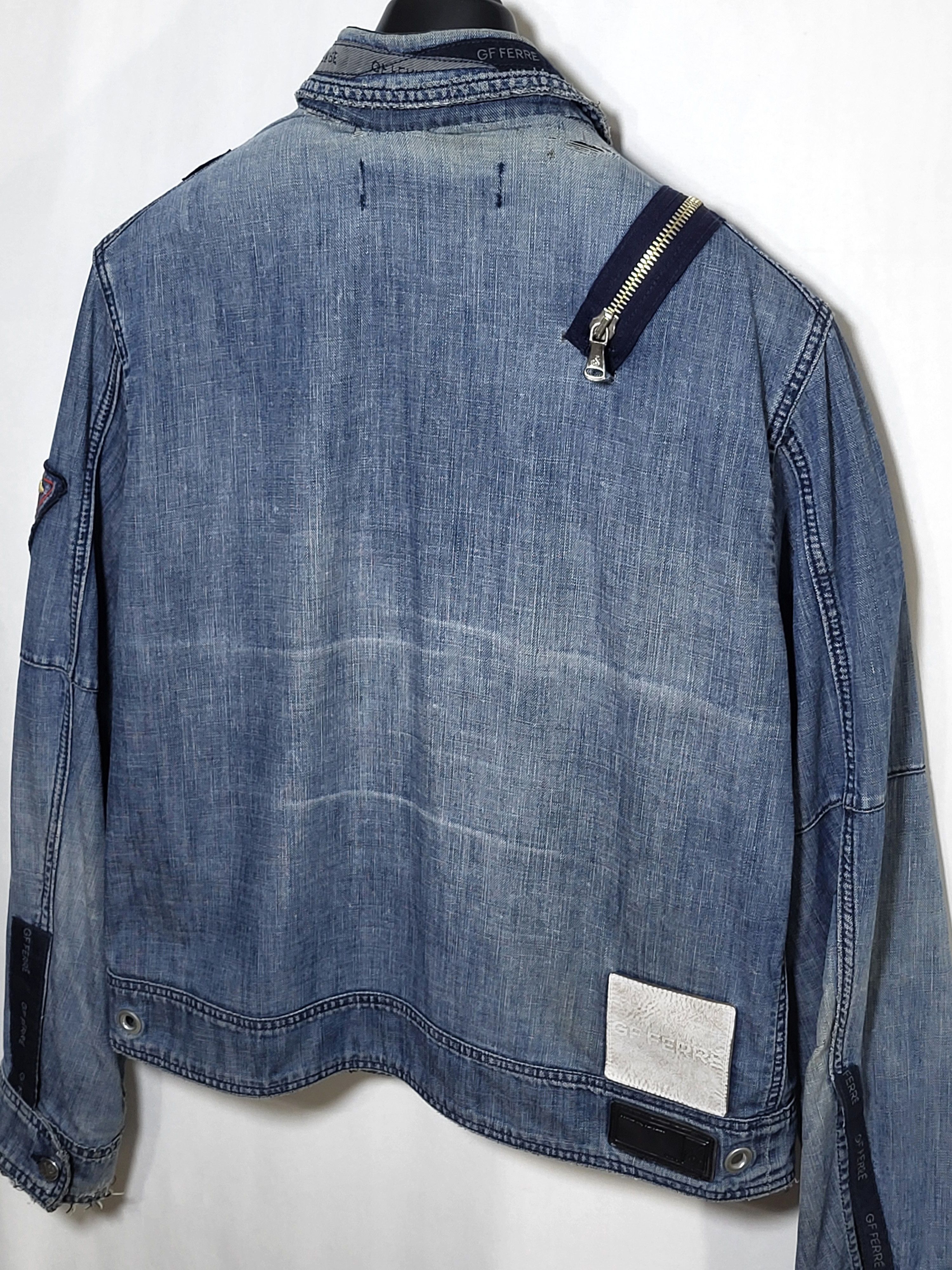 GF Ferre Vintage GF Ferre Denim Jacket. Size US XXL / EU 58 / 5 - 5 Thumbnail