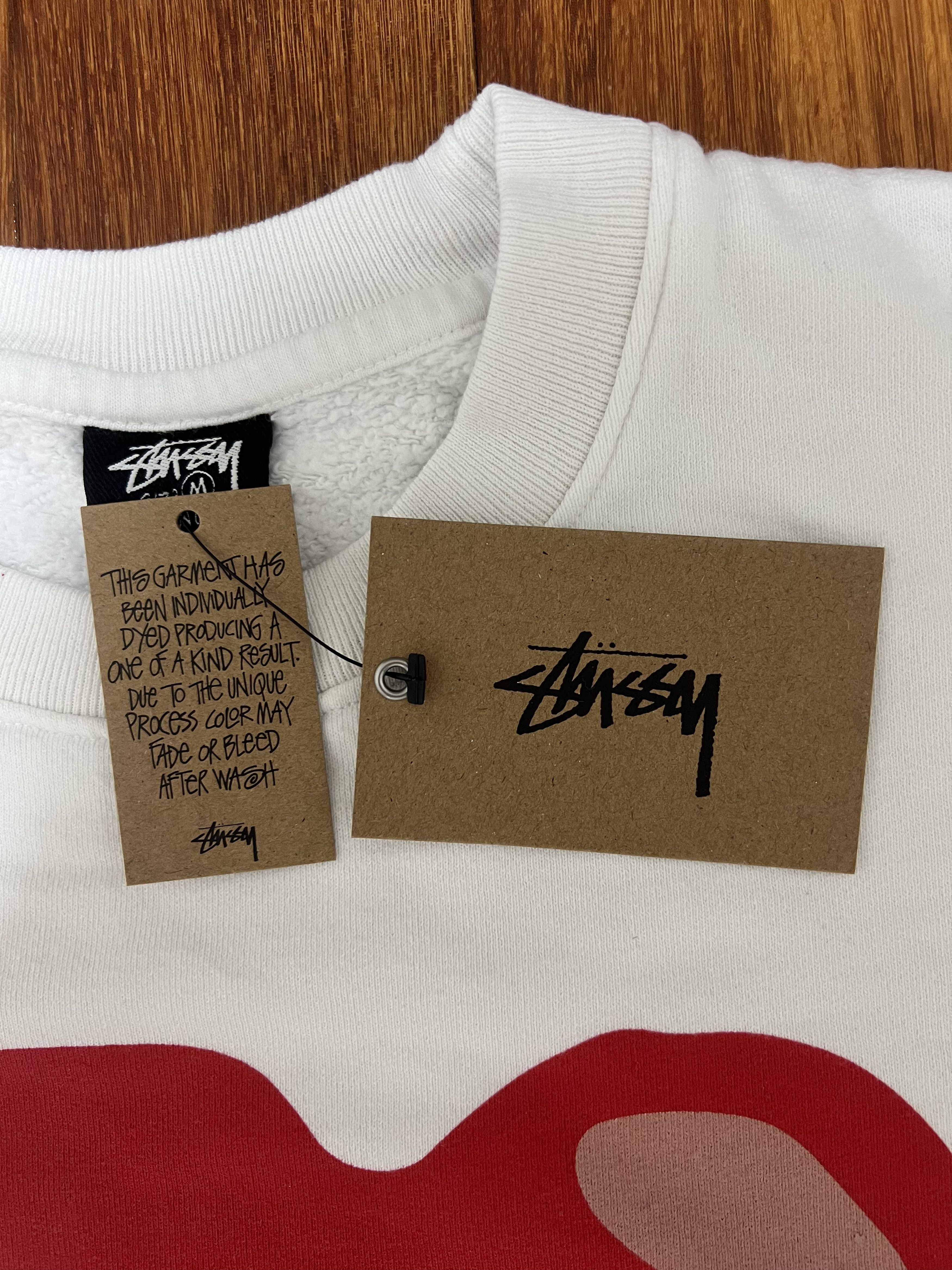 Cactus Plant Flea Market × Stussy 💚 SS21 Cactus Plant Flea Market x Stussy Heart Dyed Crew Size US M / EU 48-50 / 2 - 6 Thumbnail