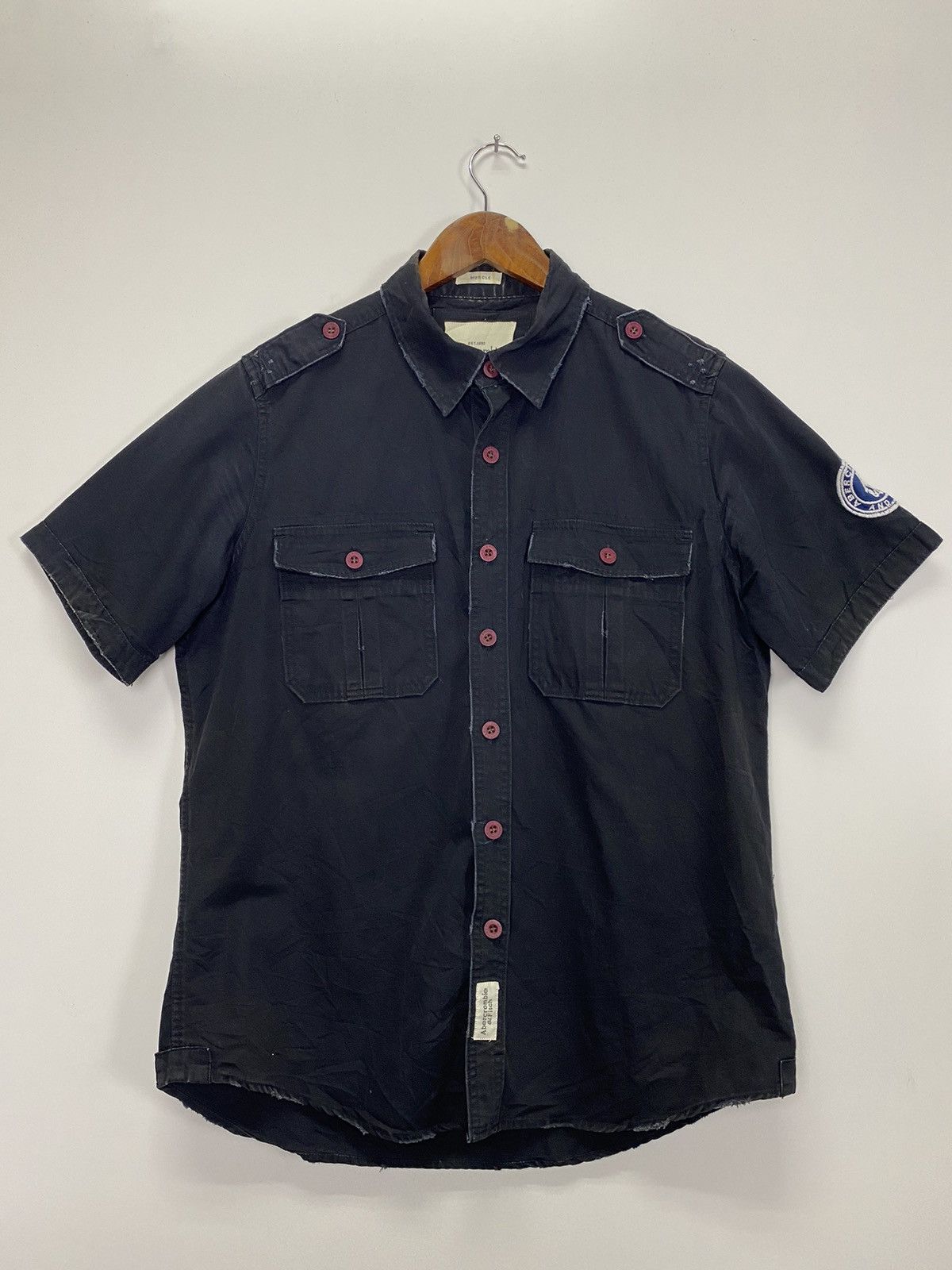 Abercrombie & Fitch × Vintage Vintage Abercrombie & Fitch button up Size US L / EU 52-54 / 3 - 4 Thumbnail