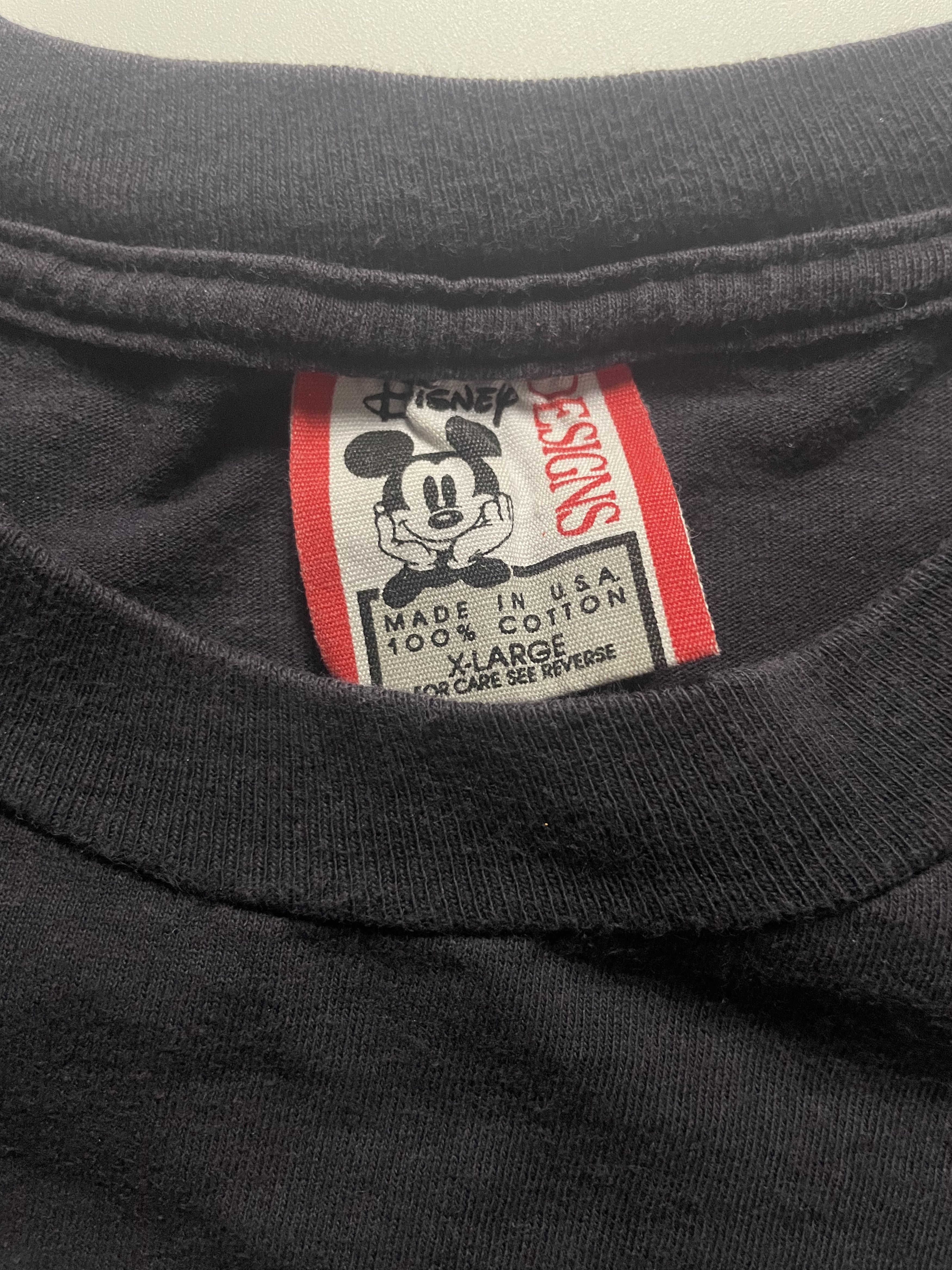 Vintage Vintage Mickey Mouse Disney Big Print Shirt Size US XL / EU 56 / 4 - 7 Thumbnail