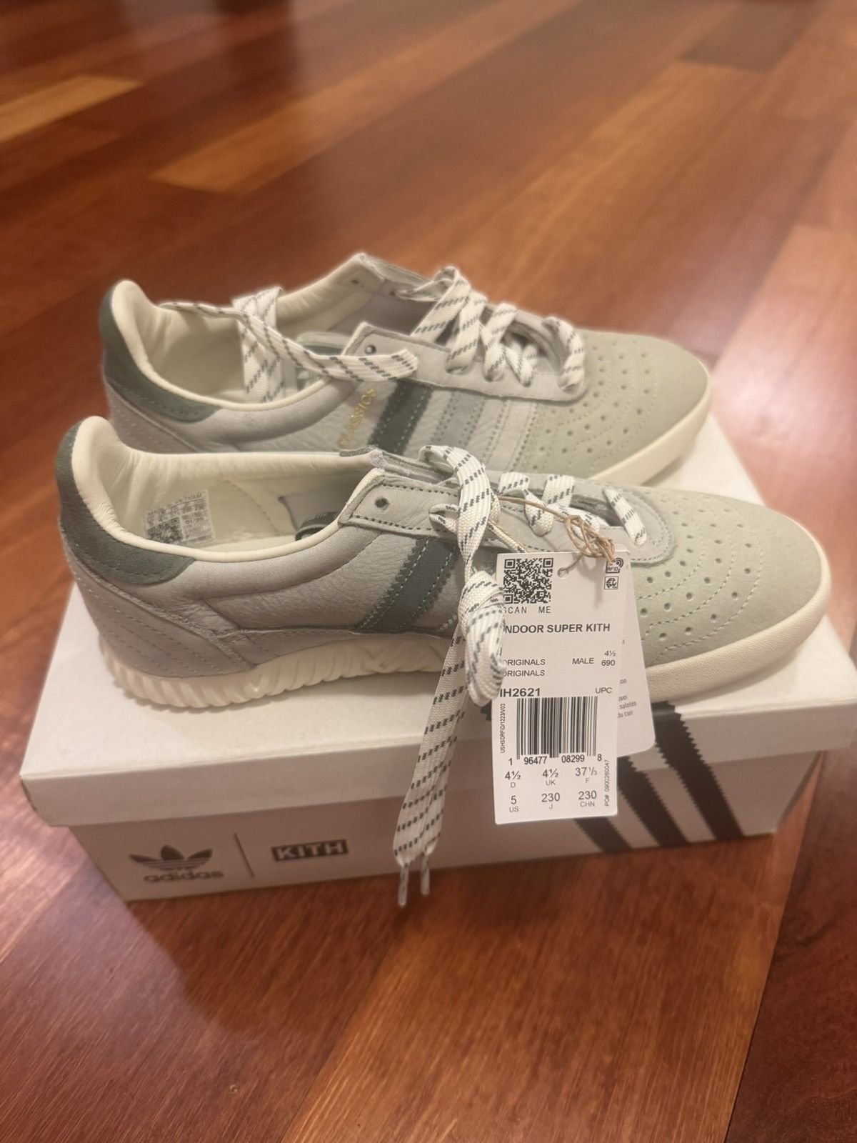 Adidas × Kith KITH CLASSICS FOR ADIDAS ORIGINALS INDOOR SUPER - GUM Size US 6 / IT 36 - 4 Thumbnail