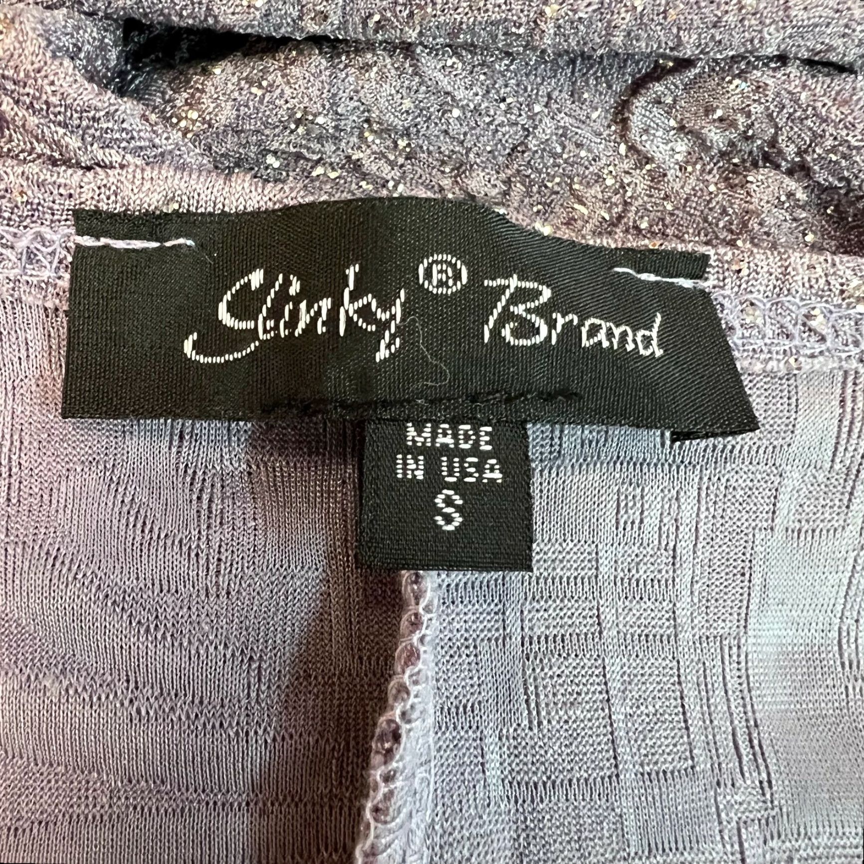 J Brand Slinky Brand Womens Blouse Tunic Shirt Round Neck Purple Long Sleeve Size S Everyday Casual Top Size S / US 4 / IT 40 - 5 Thumbnail