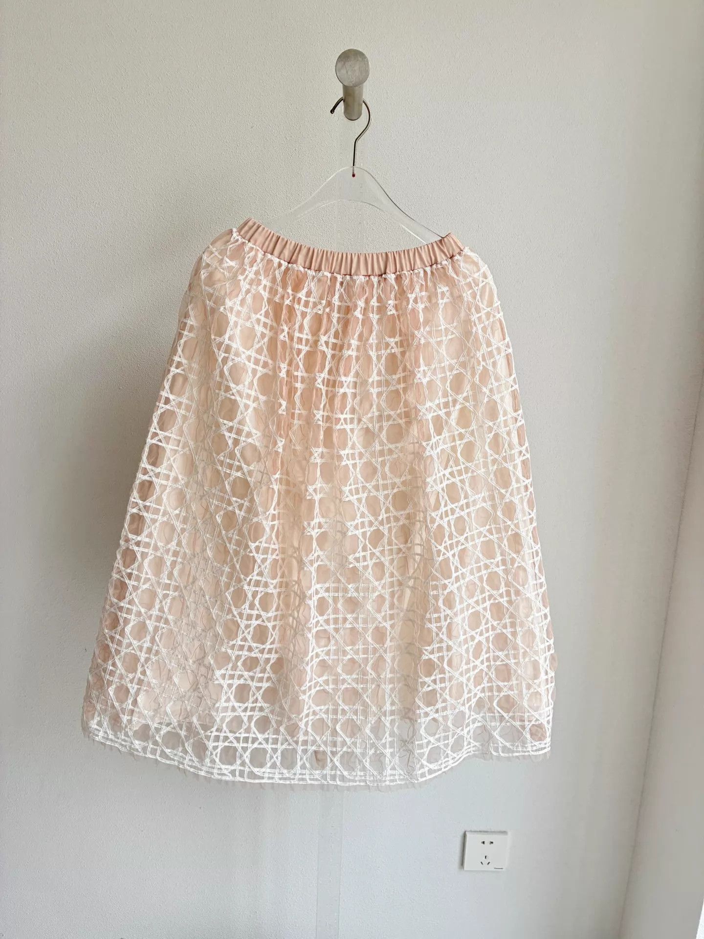 Dior Dior Pink Plaid Skirt 13A Size 25" / US 0 / IT 36 - 2 Thumbnail