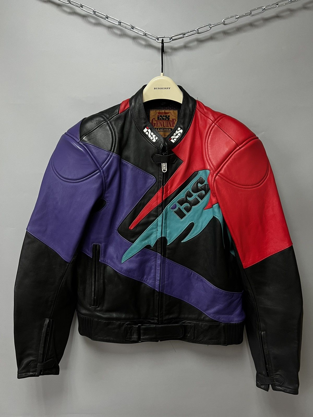 Leather iXS Motorcycle Leather Jacket Racing y2k Size M / US 6-8 / IT 42-44 - 1 Thumbnail