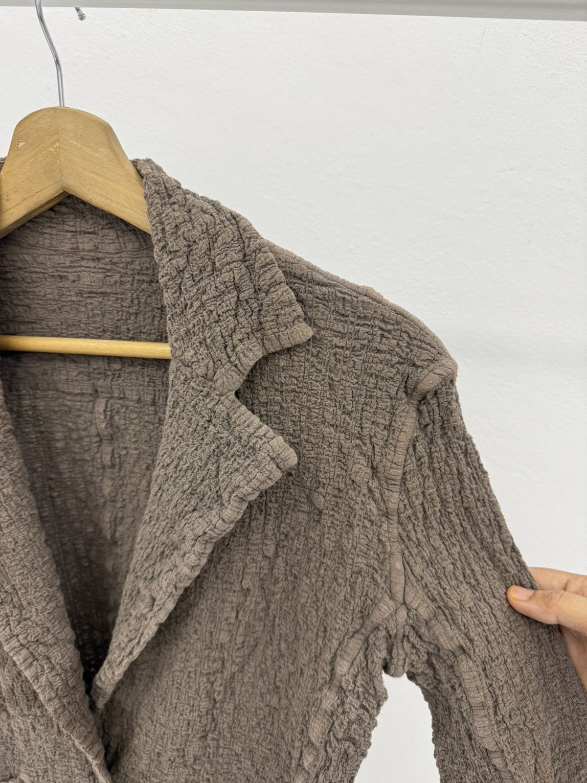Issey Miyake Issey Miyake "me" Cauliflower Blazer Jacket Size S / US 4 / IT 40 - 6 Thumbnail