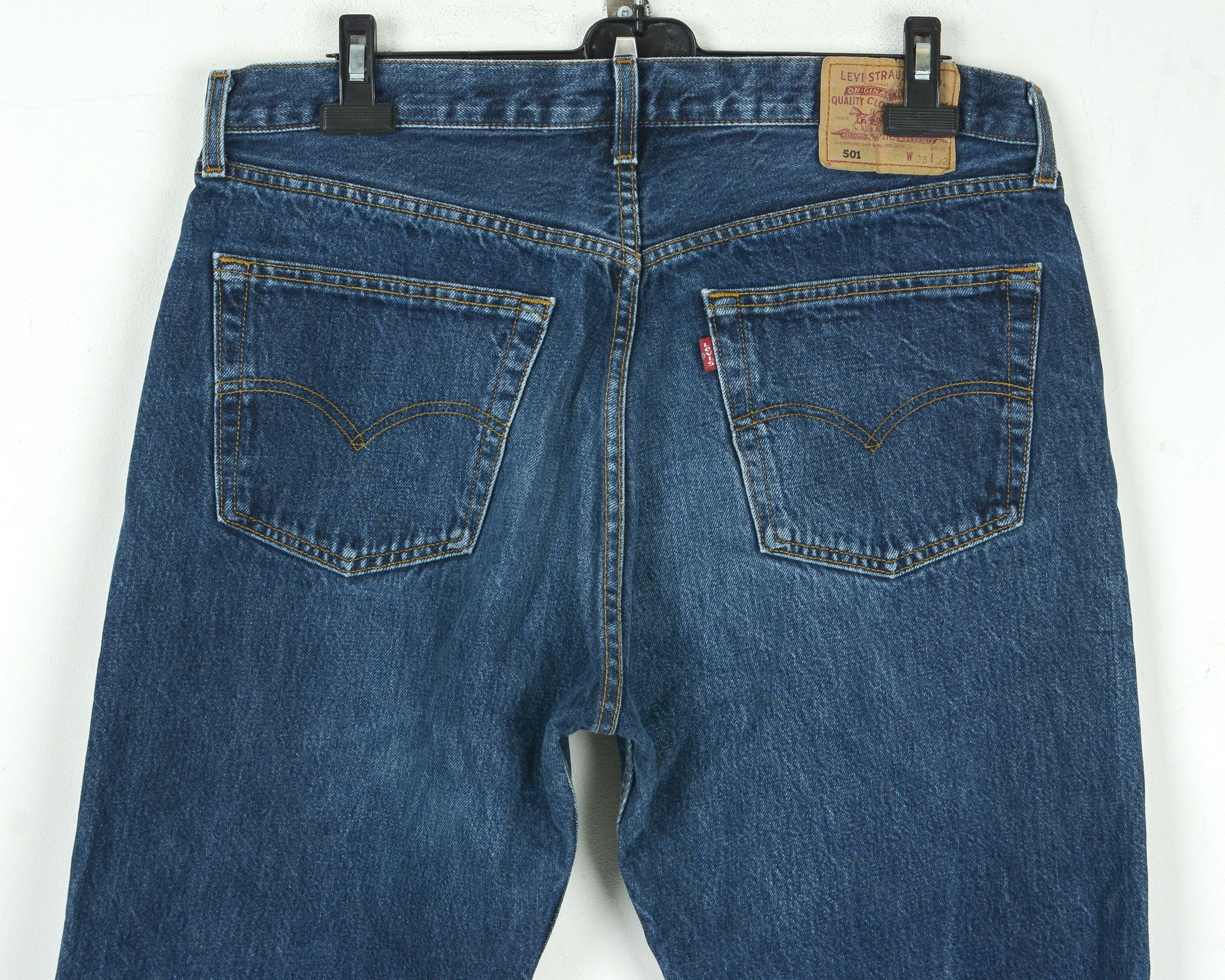 Levi's 501 Vintage 1998 08 Men's W38 L32 Jeans Denim pants trousers Size US 38 / EU 54 - 6 Thumbnail
