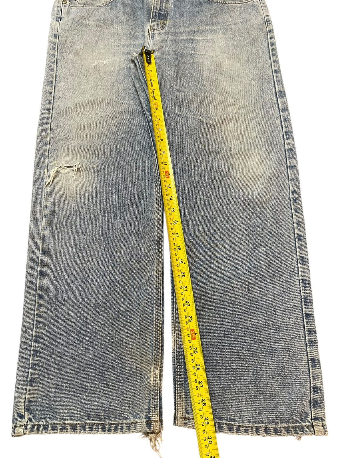 Carhartt Vintage Carhatt Mud Faded Wash Distress Baggy Jeans Size US 38 / EU 54 - 11 Thumbnail