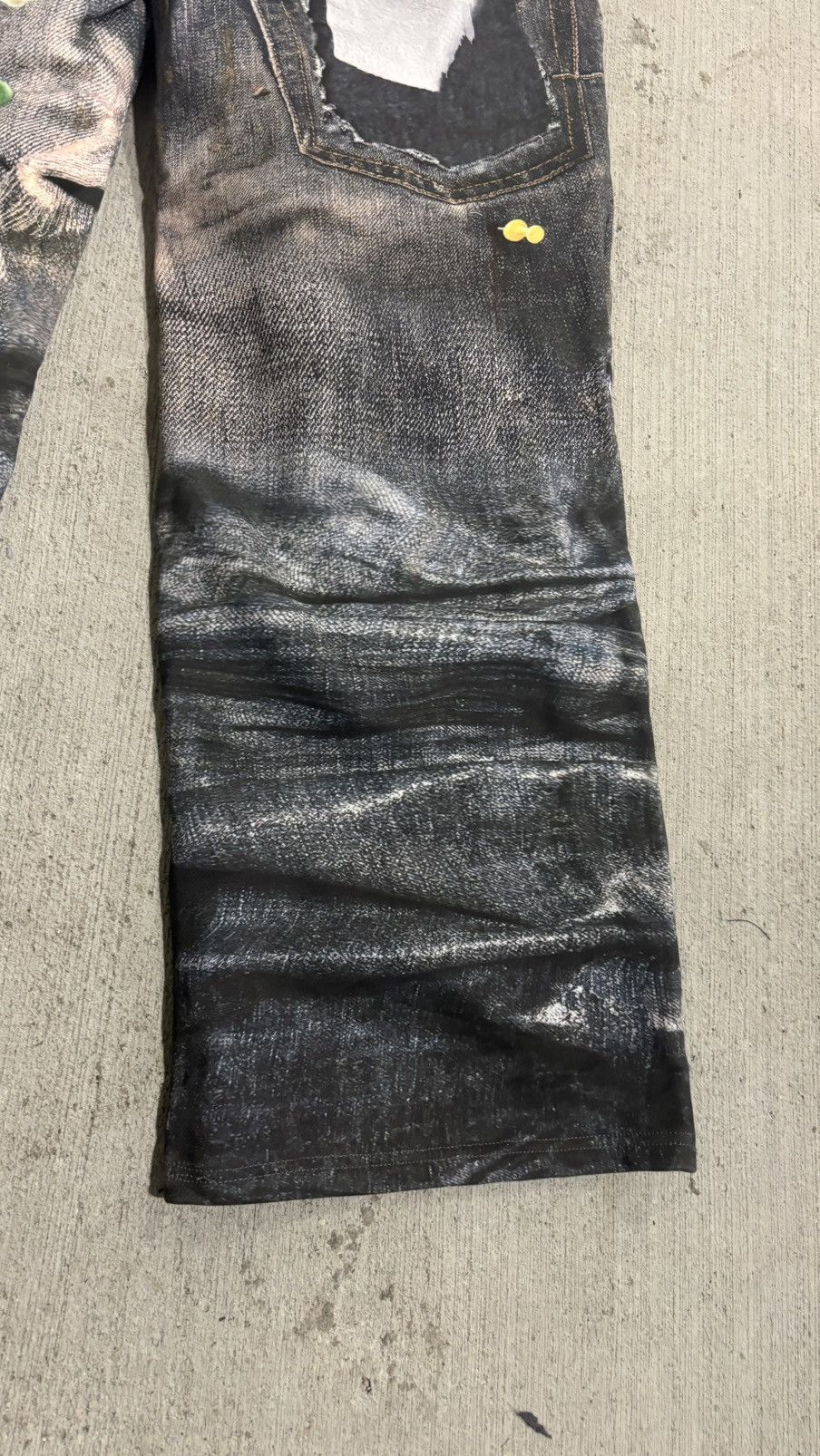 Designer Rotborough “Bad Day Sweatpants” Trompe L'Oeil Size US 32 / EU 48 - 16 Thumbnail