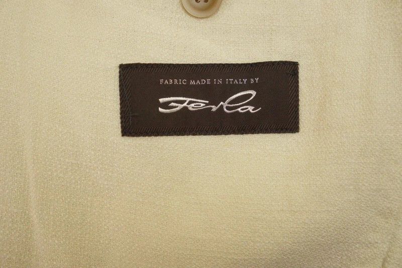 Suitsupply Men Suitsupply Blazer Havana Patch Linen Blend Ferla US42 Size 42R - 8 Thumbnail