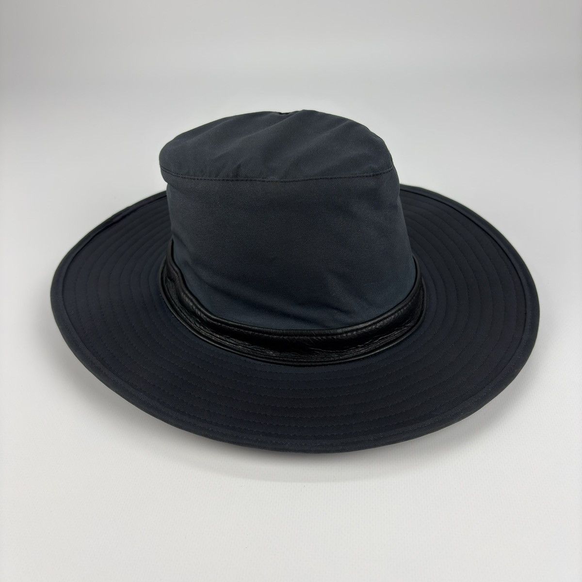 Barbour Vintage Barbour Waxed Bucket Cap Hat Size ONE SIZE - 4 Thumbnail