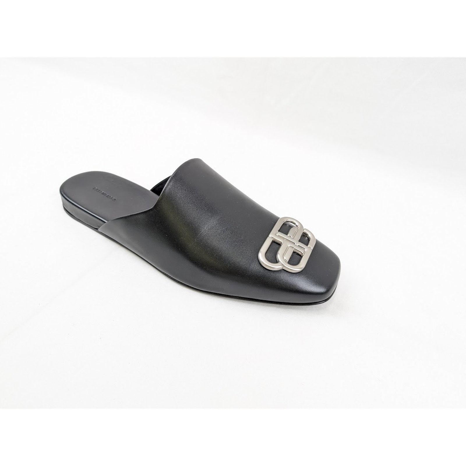Balenciaga o1rshd1 Q:2 / Cosy BB Mules in Black/Nikel Size US 9 / EU 42 - 2 Thumbnail