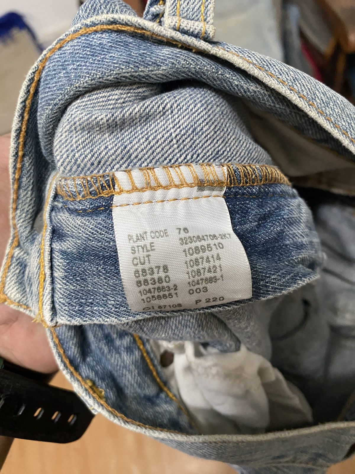 Polo Ralph Lauren × Ralph Lauren × Vintage Vintage polo ralph lauren denim sun faded denim Size US 31 - 13 Thumbnail