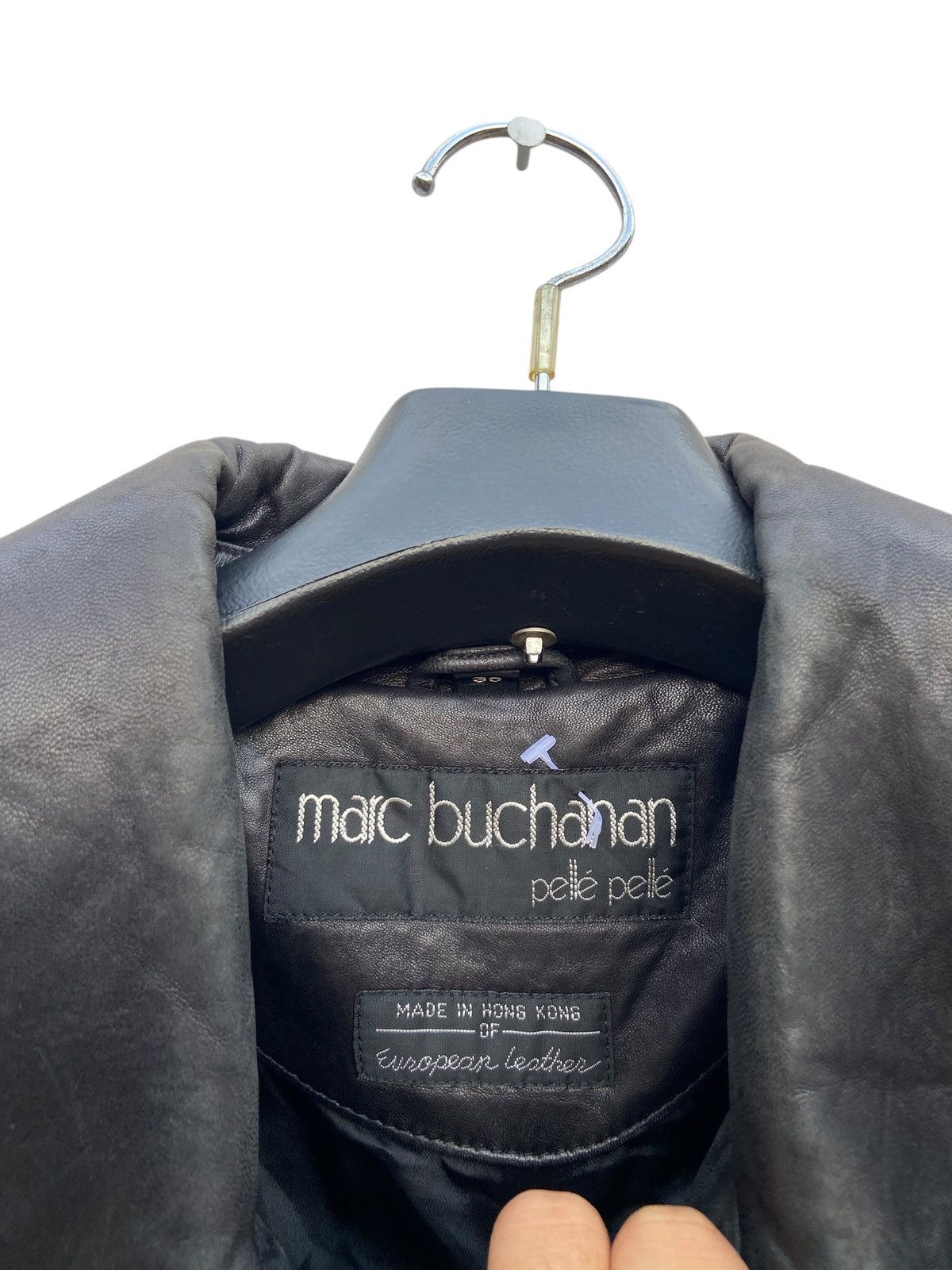 Marc Buchanan VINTAGE 1991 PELLE PELLE WILL SMITH LEATHER JACKET Size US L / EU 52-54 / 3 - 8 Thumbnail