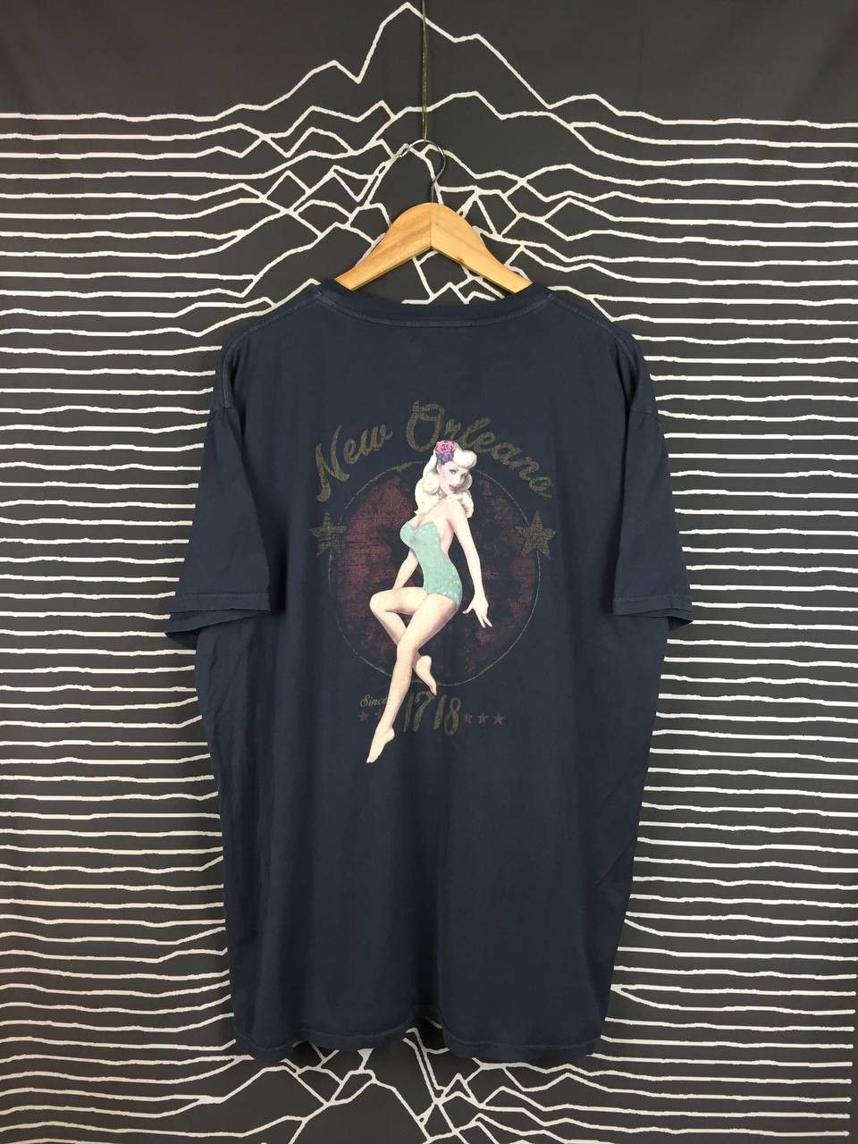 Vintage The Duck Company New Orleans Sexy Girl Graphic Tee Size US XL / EU 56 / 4 - 2 Thumbnail