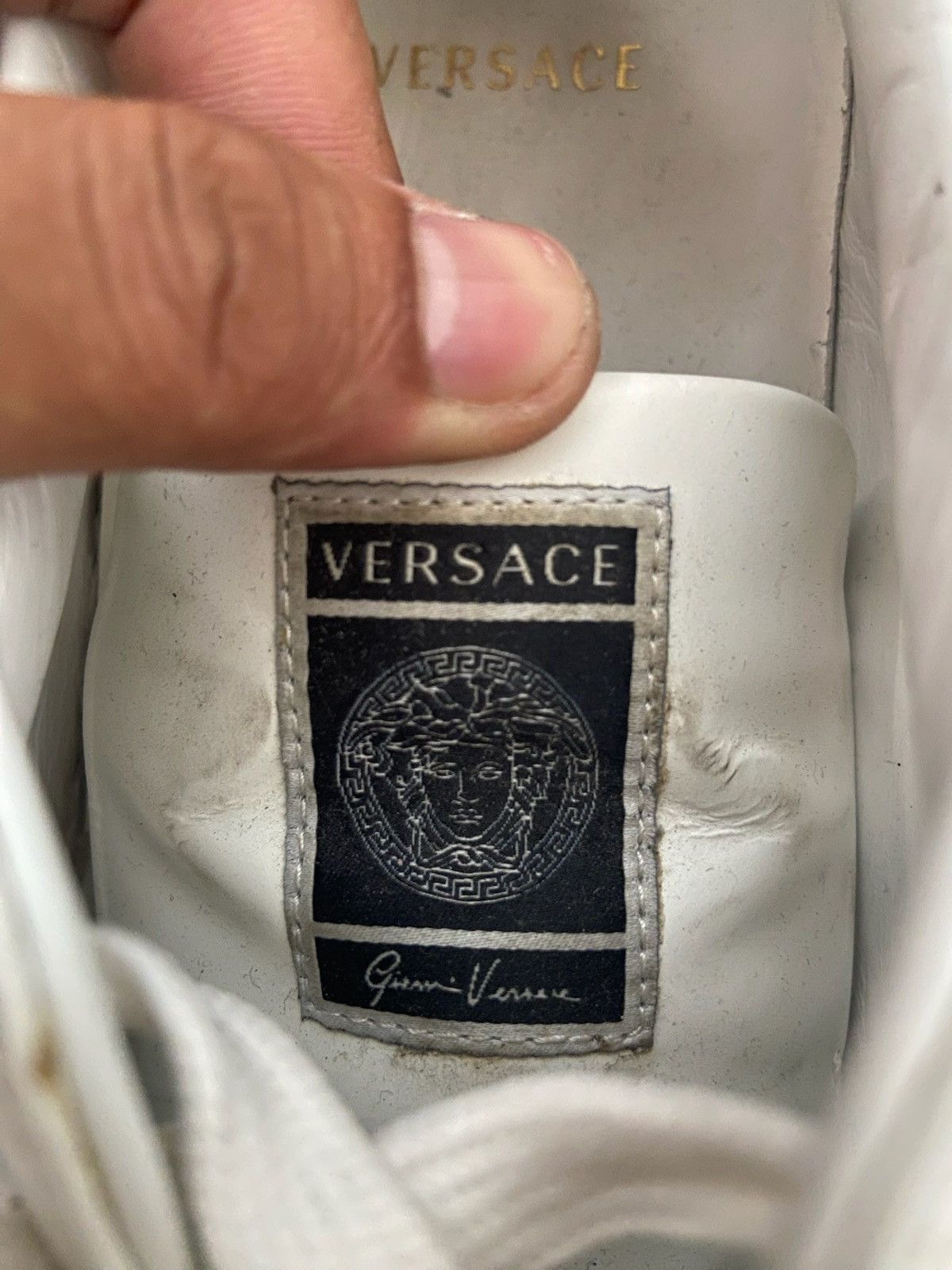 Versace Versace Greca Sneakers Size US 13 / EU 46 - 7 Thumbnail
