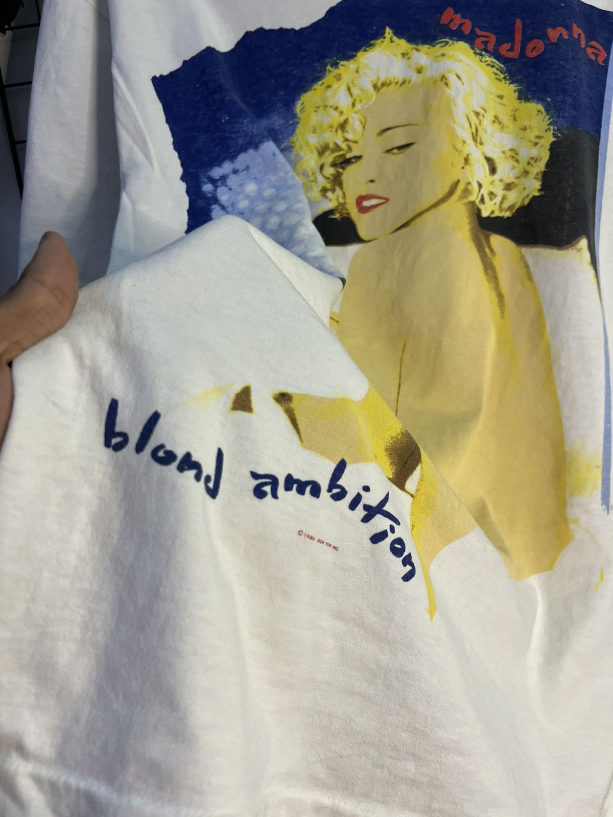 Band Tees Vintage 90s Rare Madonna Blond Ambition Size US L / EU 52-54 / 3 - 3 Thumbnail