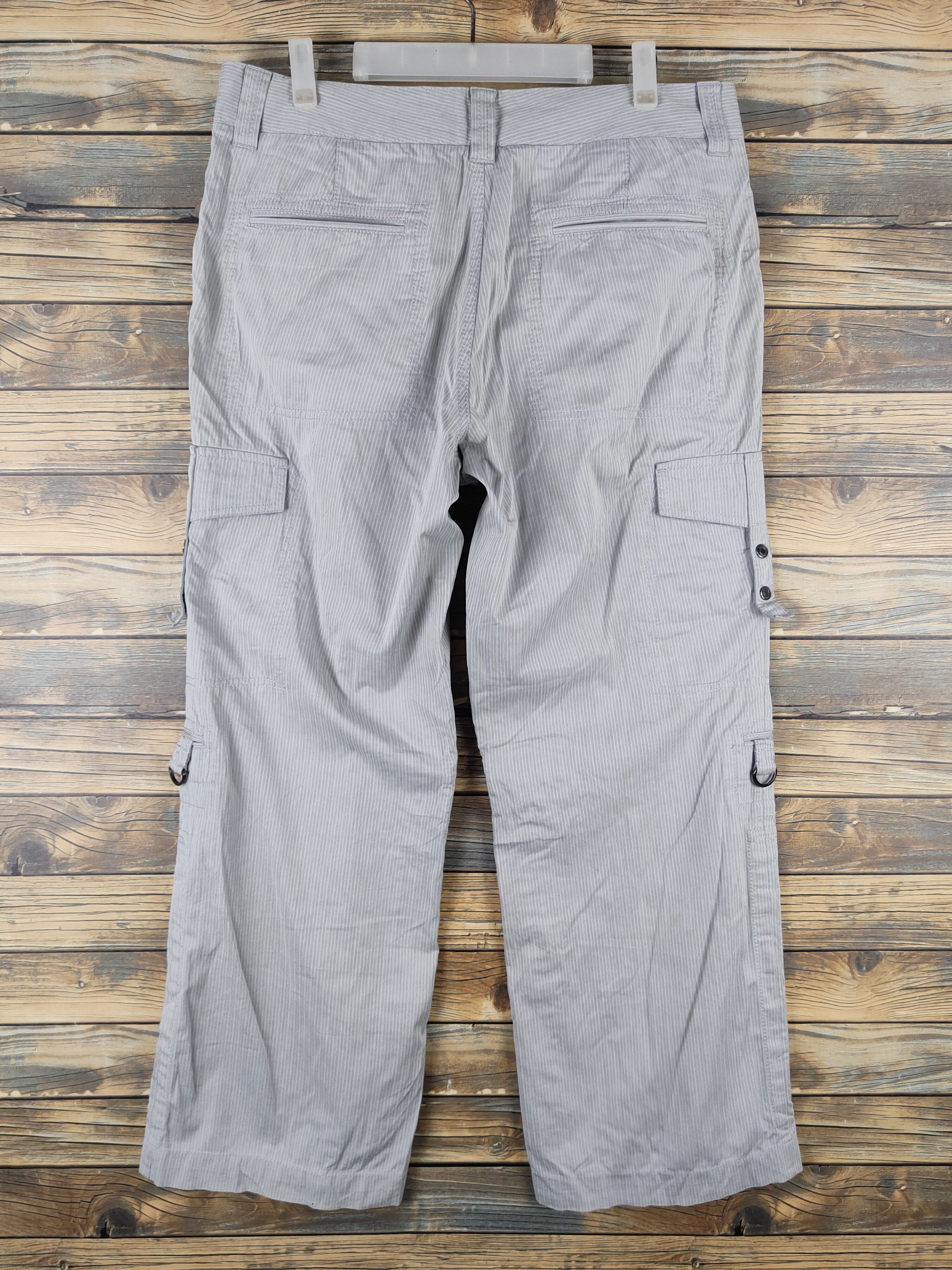Japanese Brand Epoca Uoma Gray Multipocket Tactical Cargo Pants #2361 Size US 33 - 7 Thumbnail