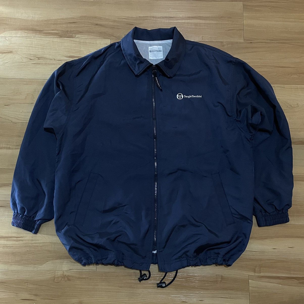 Sergio Tacchini Vintage Sergio tacchini nylon jacket Size US L / EU 52-54 / 3 - 2 Thumbnail
