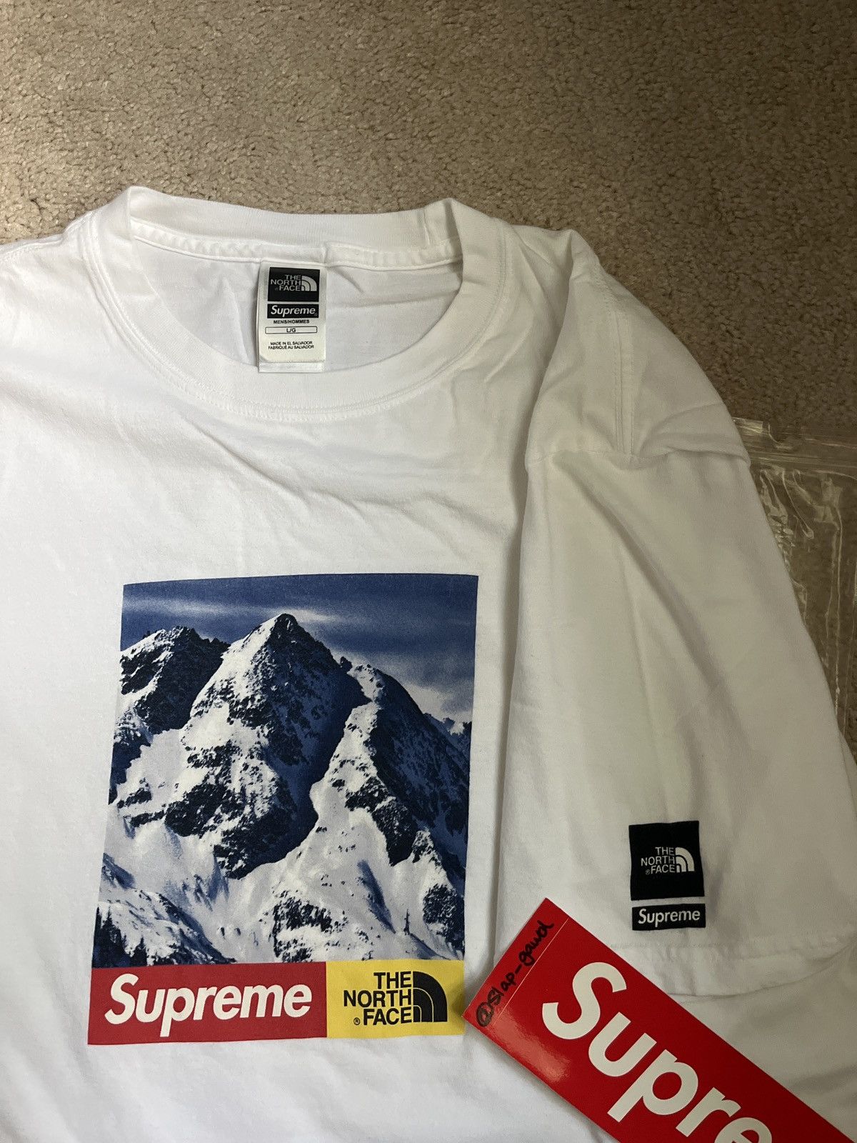 Supreme × The North Face Supreme The North Face Mountain Tee Large Size US L / EU 52-54 / 3 - 2 Thumbnail