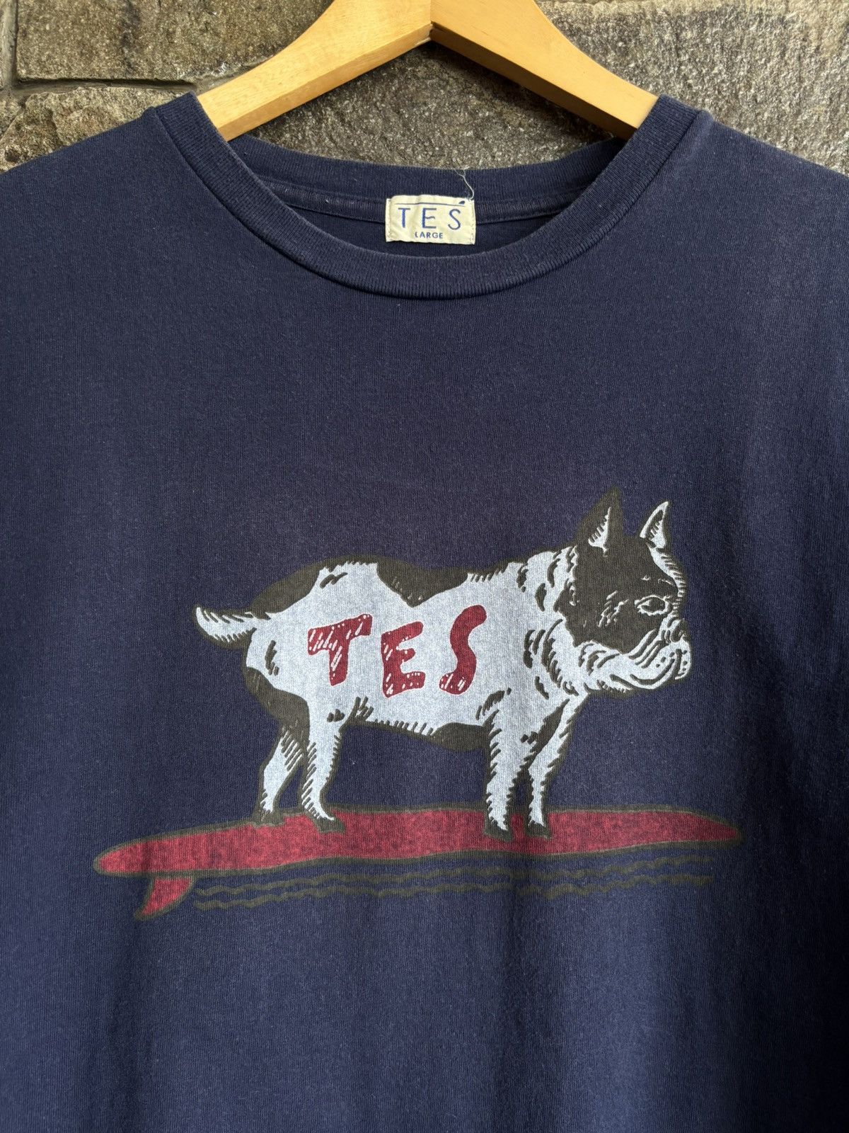 Vintage TES The Endless Summer "Surf Dog" Japan Vintage Tee Size US L / EU 52-54 / 3 - 2 Thumbnail