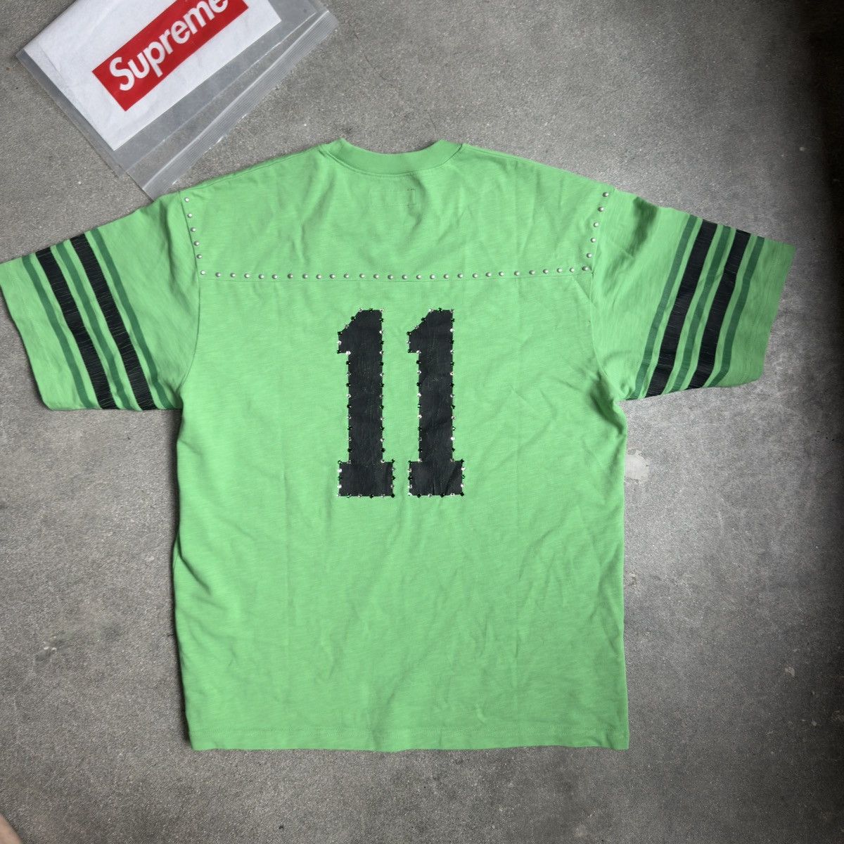 Supreme Supreme SS2026 Studded S/S Football Top (GREEN) Size US M / EU 48-50 / 2 - 4 Thumbnail