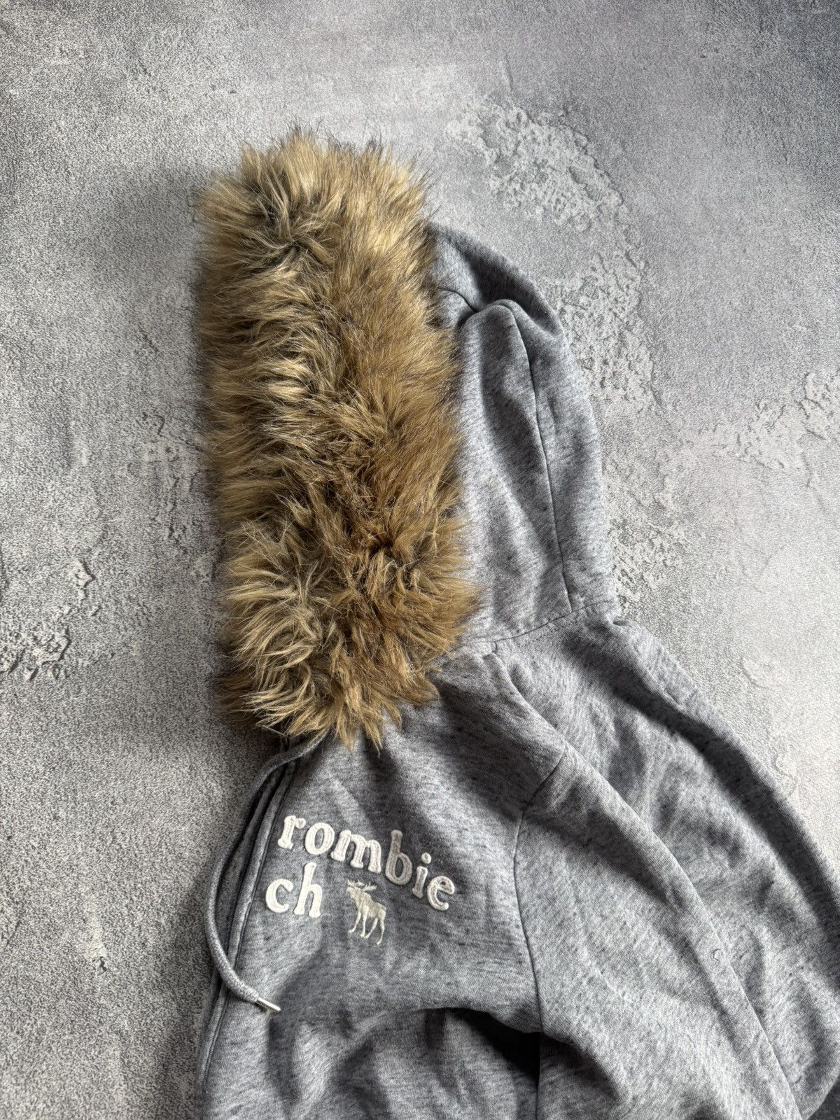 Abercrombie & Fitch Abercrombie & Fitch Y2K Fur Faux hoodie if six was nine LGB Size L / US 10 / IT 46 - 15 Thumbnail