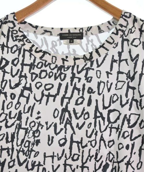 Comme des Garcons Homme Plus T-Shirtall-over pattern polyester long sleeve White x Black Size US M / EU 48-50 / 2 - 3 Thumbnail