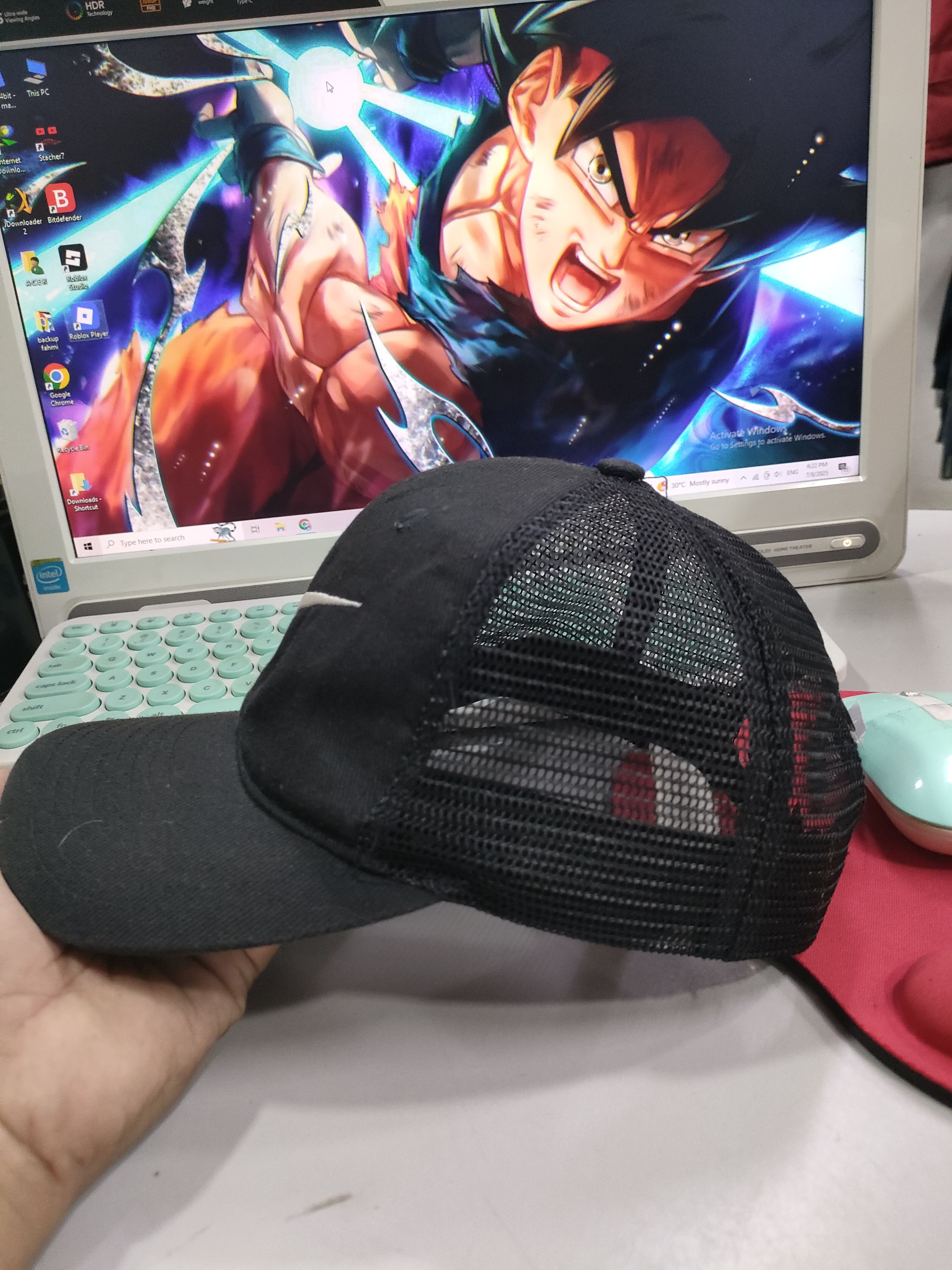 Vintage Vintage Nike Cap Size ONE SIZE - 4 Thumbnail