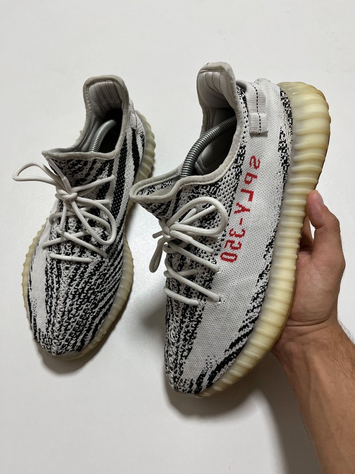 Adidas Yeezy 350 Zebra Size US 11 / EU 44 - 5 Thumbnail