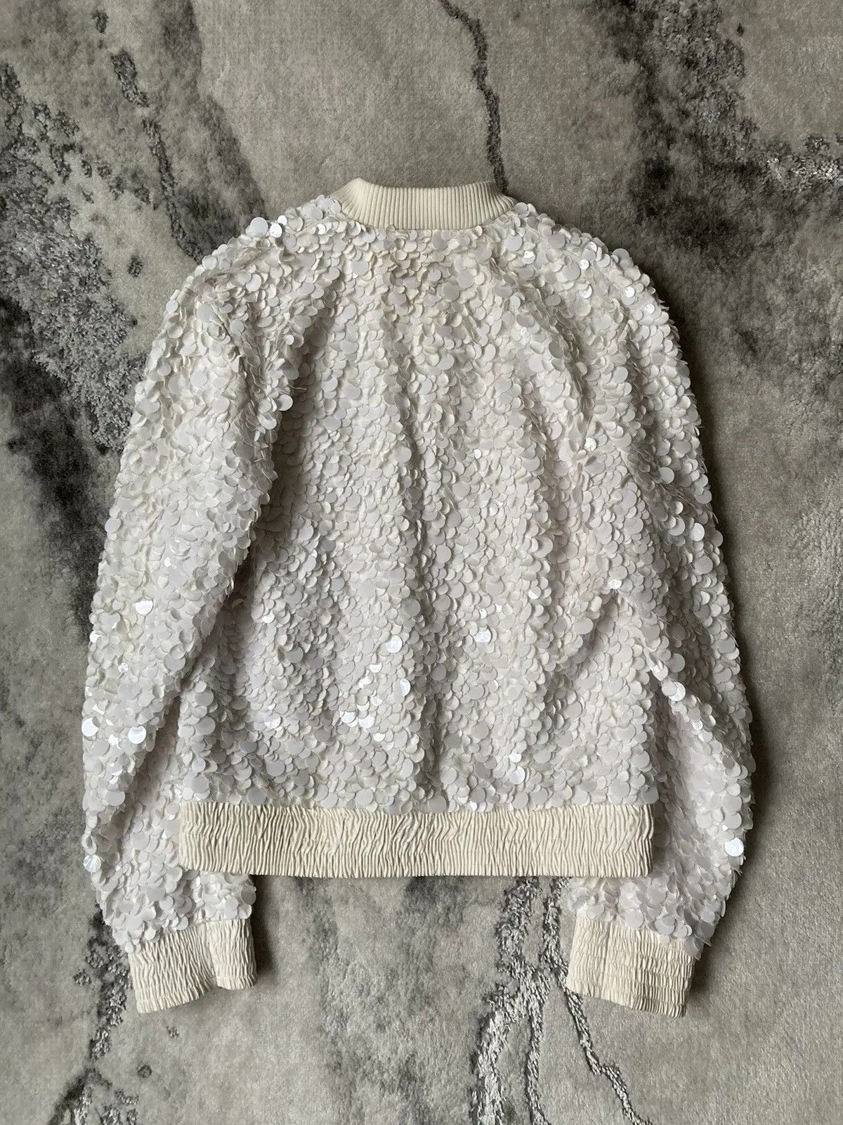 Dior Dior by Hedi Slimane Paillette Embellished Bomber Size US M / EU 48-50 / 2 - 2 Thumbnail