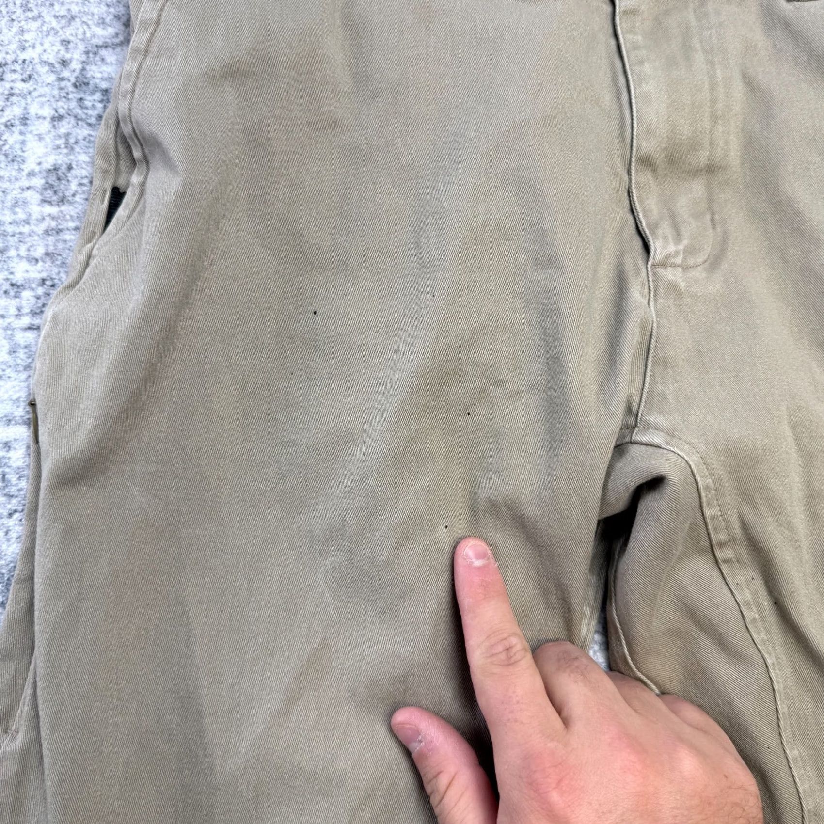 Nike Nike SB Chino Pants Mens 34 Khaki Stretch Twill Flat Front Regular Inseam 29 Inseam Straight Pockets Button Zip pants Size US 34 / EU 50 - 3 Thumbnail