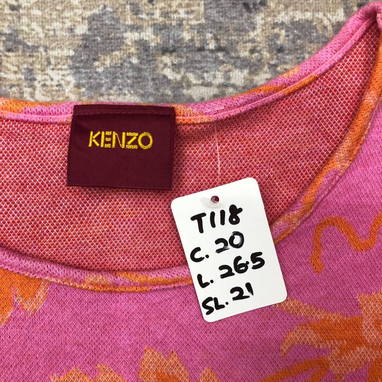 Japanese Brand × Kenzo T118 KENZO FLOWER FULLPRINT LONG SLEEVE TEE Size M / US 6-8 / IT 42-44 - 7 Thumbnail