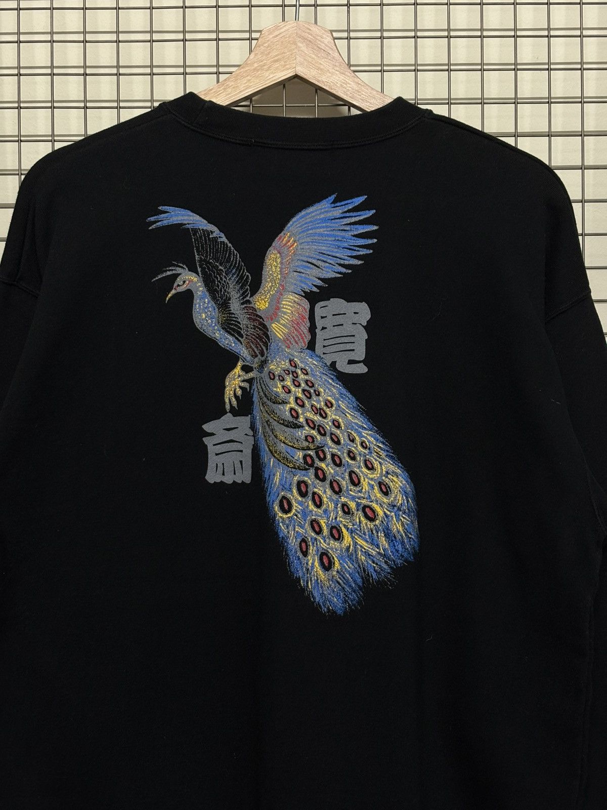 Kansai Yamamoto 🚨FINAL DROP🚨Vintage Kansai Man Peacock Sweatshirt Size US L / EU 52-54 / 3 - 1 Thumbnail