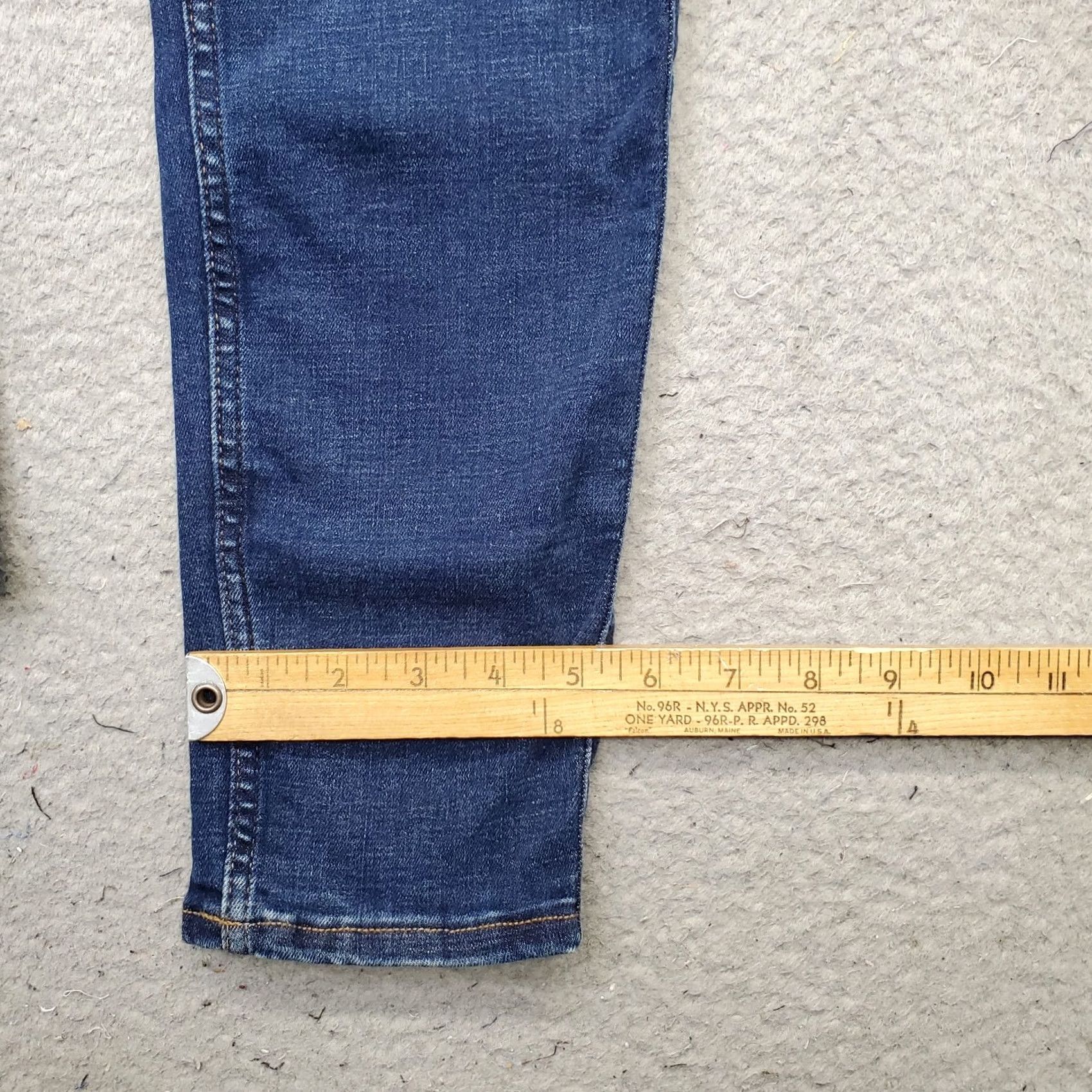 Old Navy Old Navy Jeans Womens 10P Blue Denim Extra High-Rise Rockstar Super-Skinny Leg Jeans Size 32" / US 10 / IT 46 - 5 Thumbnail