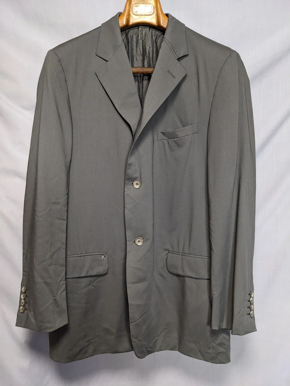 Versace GIANNI VERSACE COUTURE Wool Jacket, SIZE 52 Size 52R - 1 Thumbnail