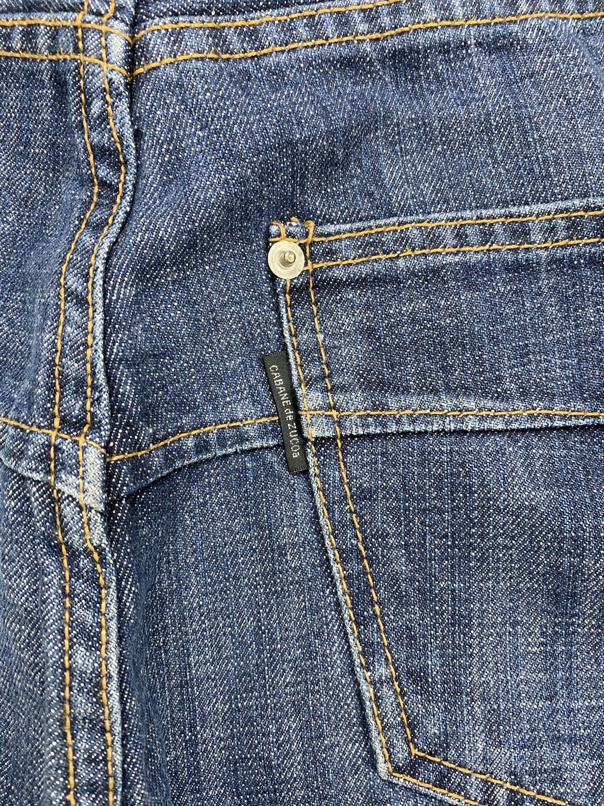CABANE de ZUCCa Archive Cabane de Zucca Zip Fly Asymmetric Bootcut Jeans Size US 32 / EU 48 - 16 Thumbnail