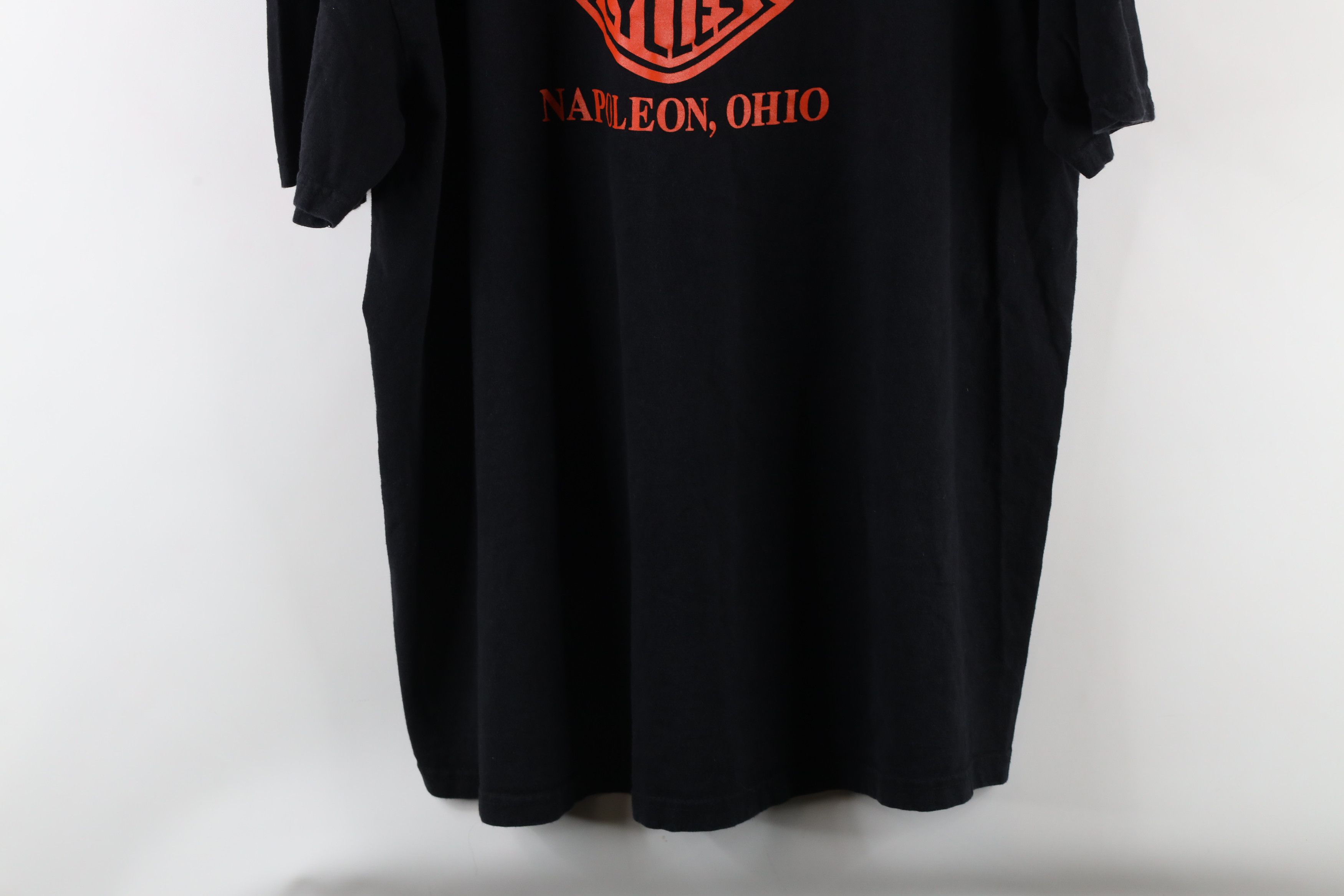 Harley Davidson × Vintage Y2K Harley Davidson Spell Out Big Logo Short Sleeve T-Shirt Size US XXL / EU 58 / 5 - 13 Thumbnail
