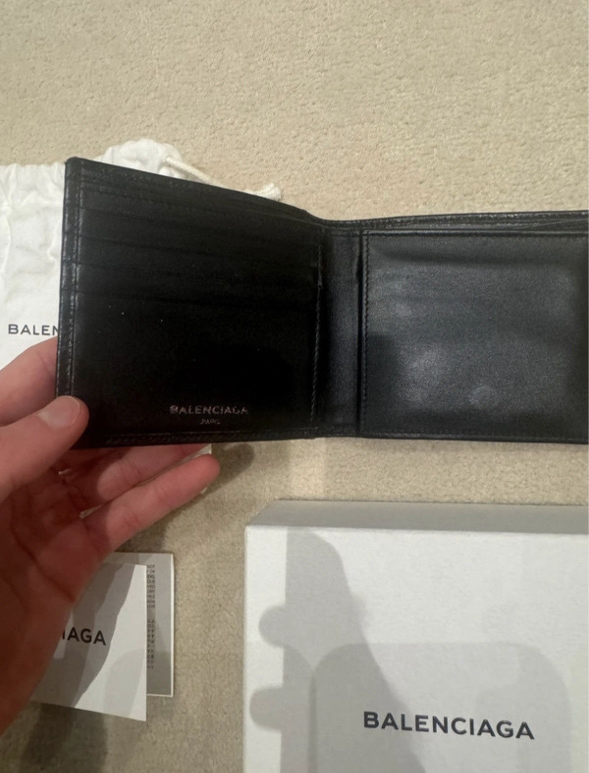 Balenciaga Balenciaga Arena Wallet Size ONE SIZE - 3 Thumbnail