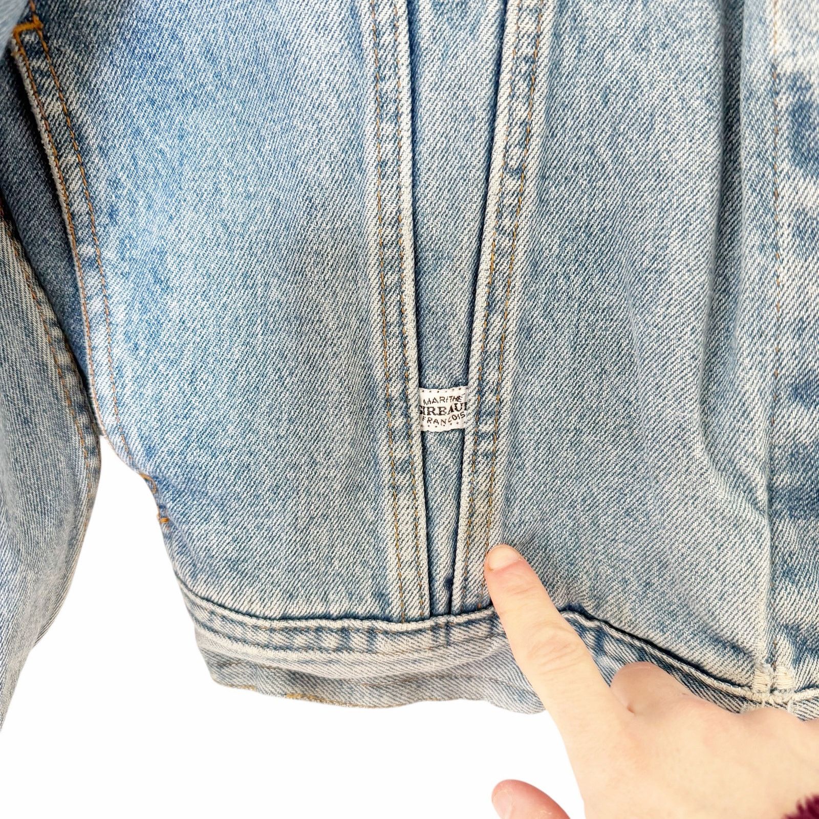 Vintage Vintage Girbaud Jean Jacket Corduroy Collar Sz L/XL Size US L / EU 52-54 / 3 - 4 Thumbnail